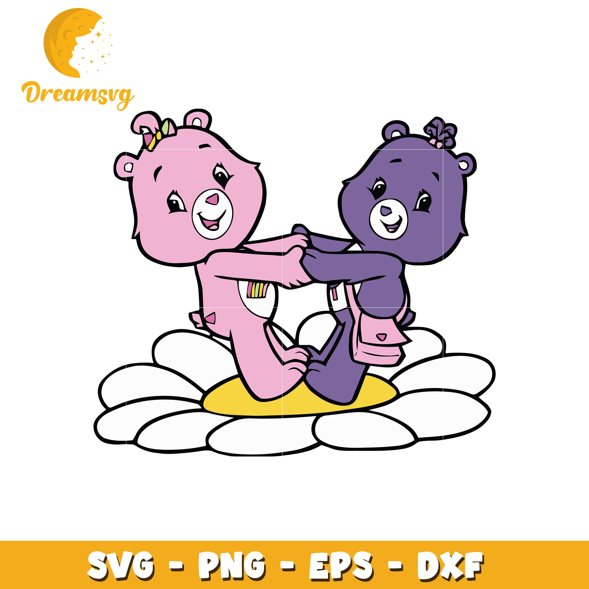 Care Bears SVG PNG EPS DXF Cut Files