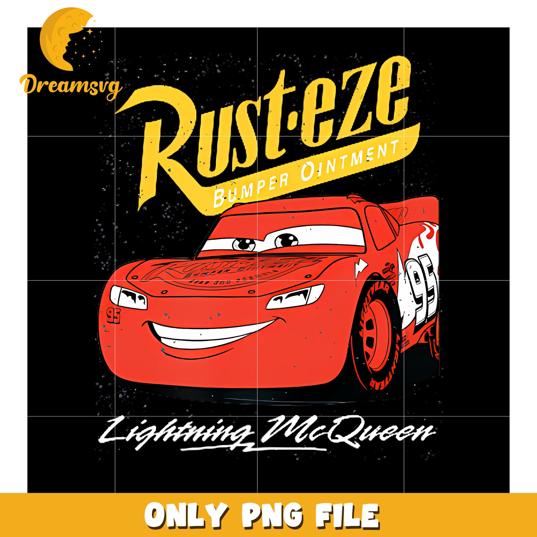 Cars Lightning Mcqueen Vintage Rusteze png, funny images png, disney cars png