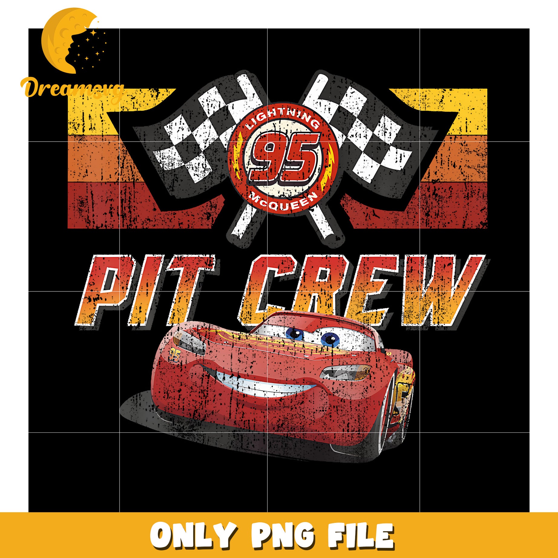 Cars Mcqueen Pit Crew Red png, spirit halloween​ png, halloween ends​ png