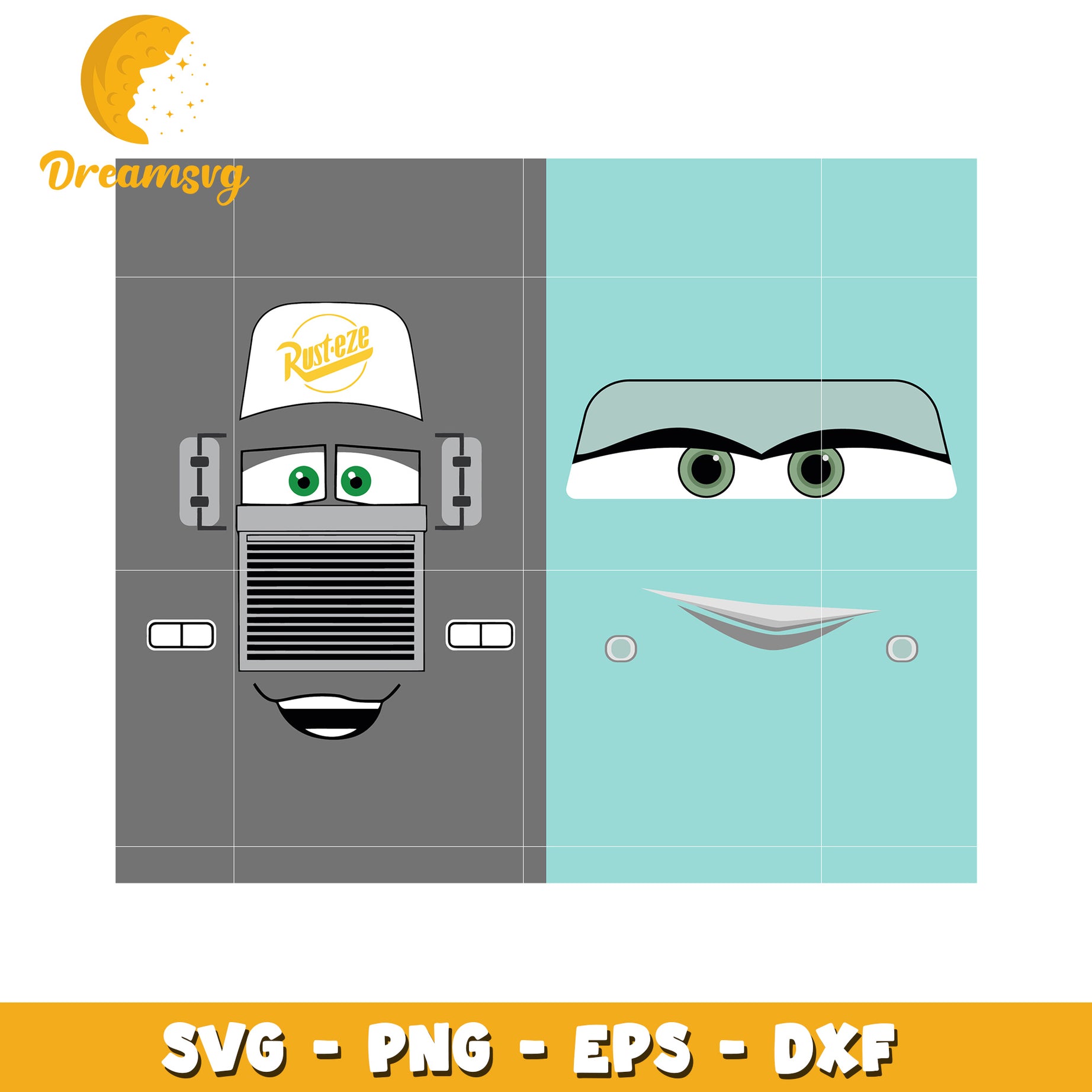 Cars Toon Mater Ramone SVG PNG EPS DXF