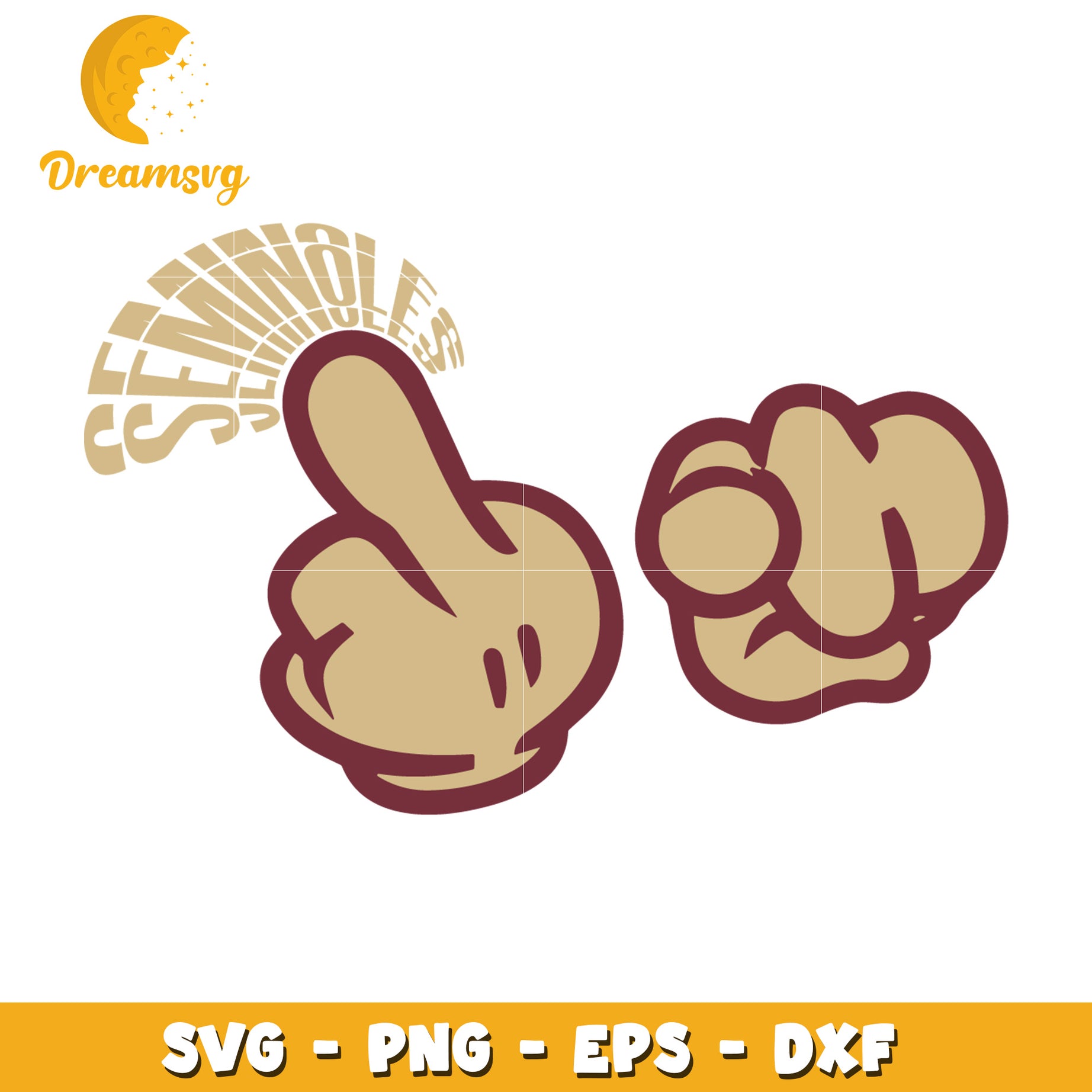 Cartoon Hands SVG PNG EPS DXF Files