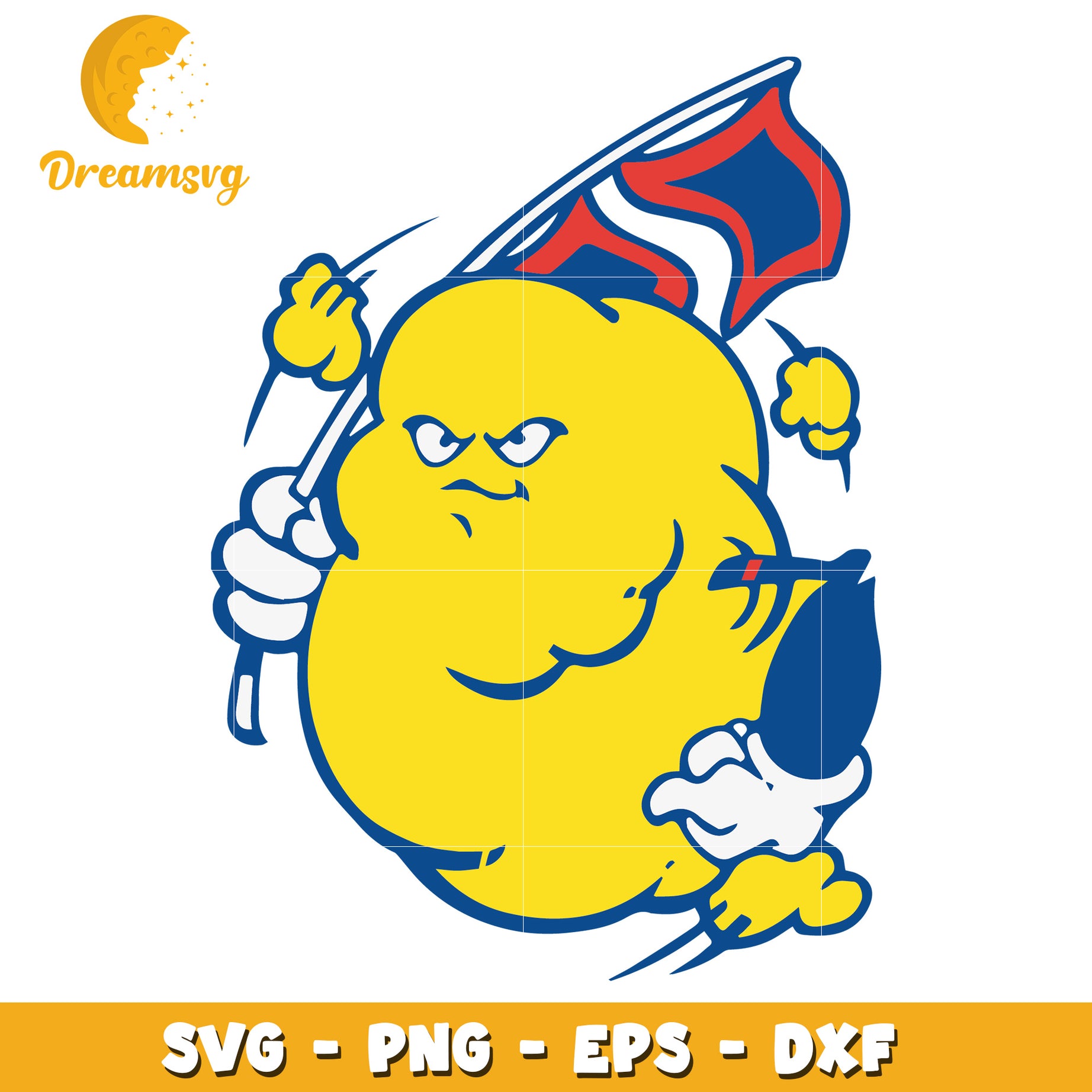 Cartoon Mascot SVG PNG EPS DXF