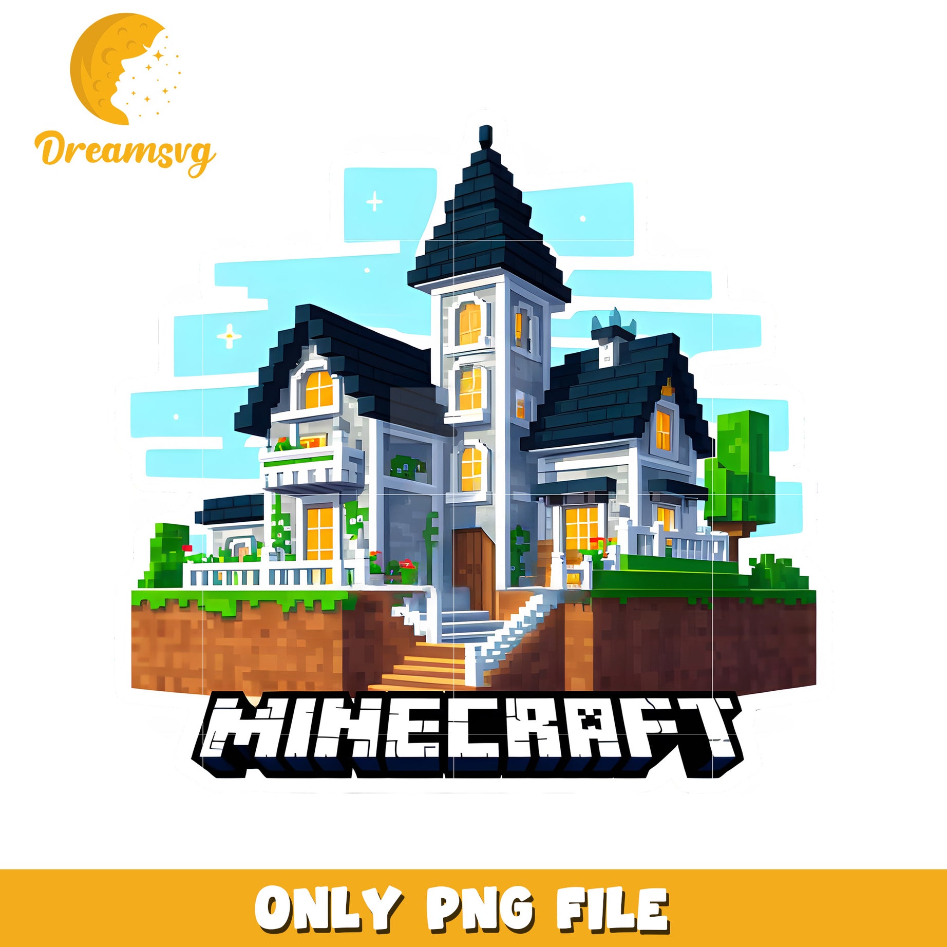 Castle in minecraft png, minecraft movie png, minecraft games png