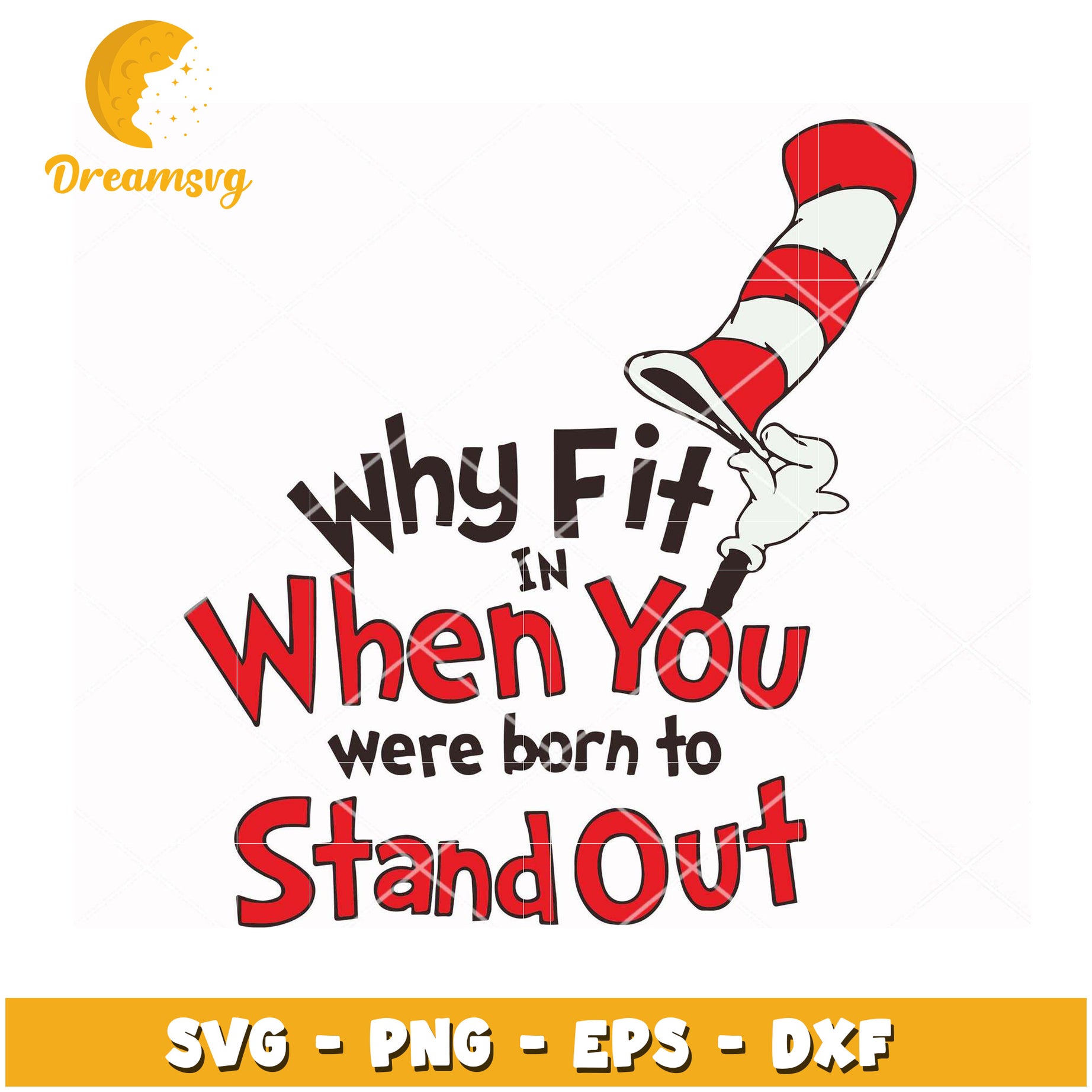 Cat Hat SVG Stand Out Design