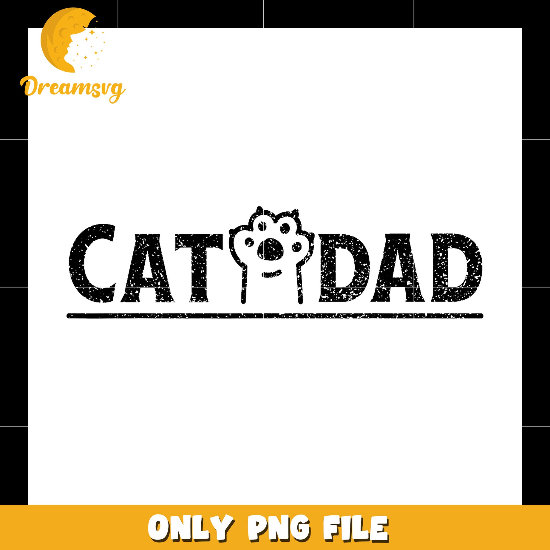 Cat dad png, cat lover png, funny dad memes png