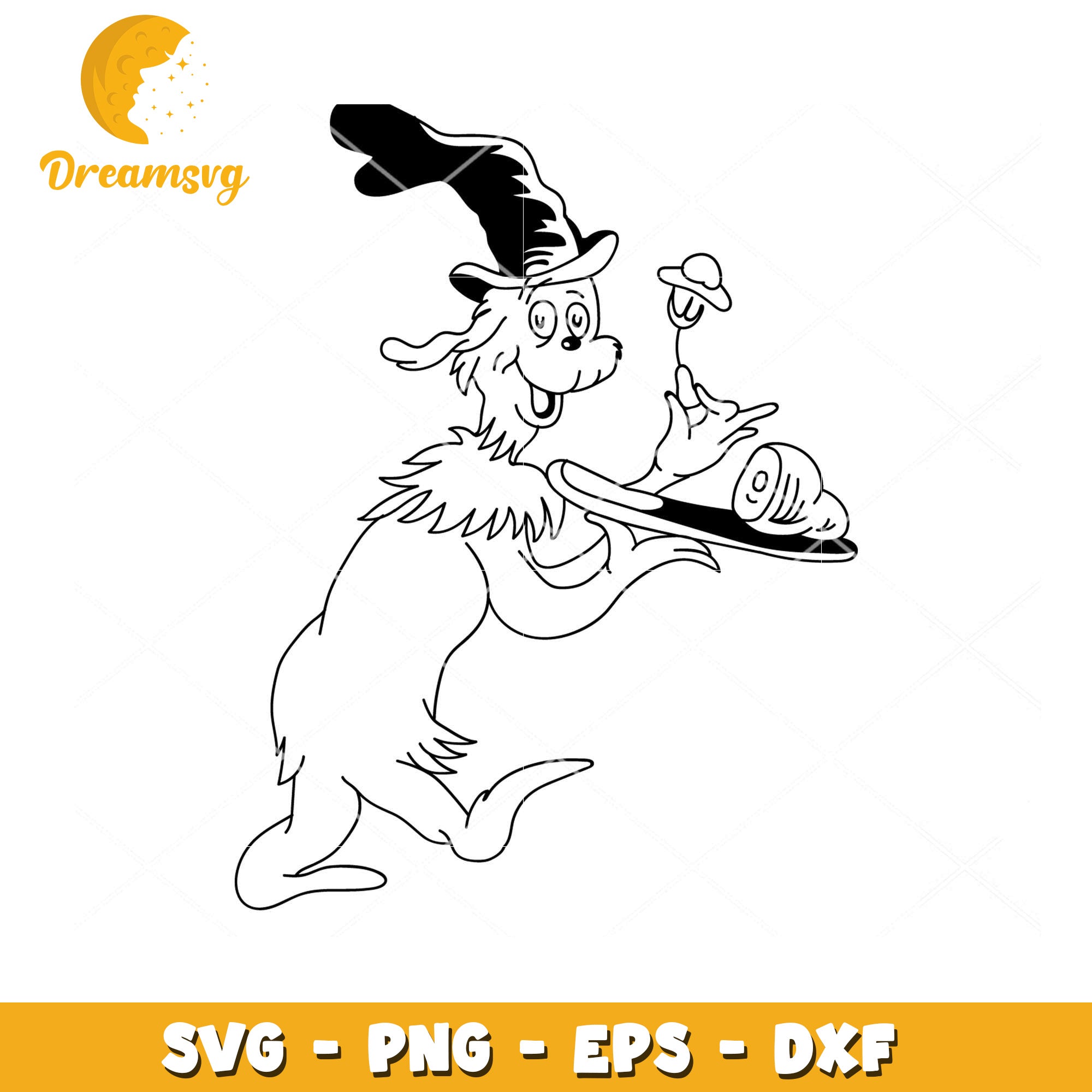 Cat in the Hat SVG Cutting File