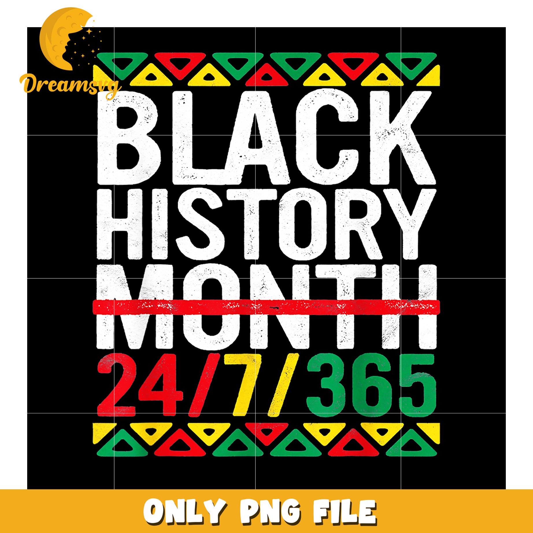 Celebrate Black History Month All Year Round PNG File