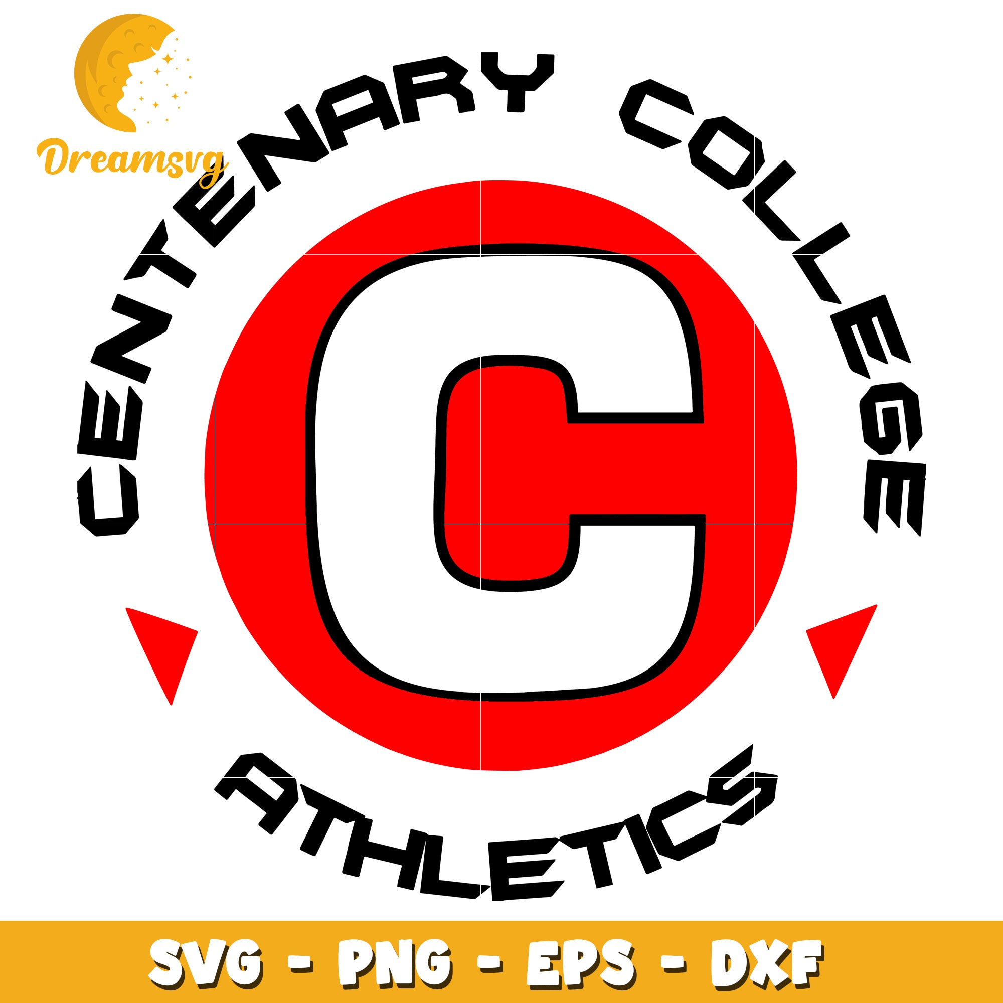 Centenary College Athletics SVG Cut File