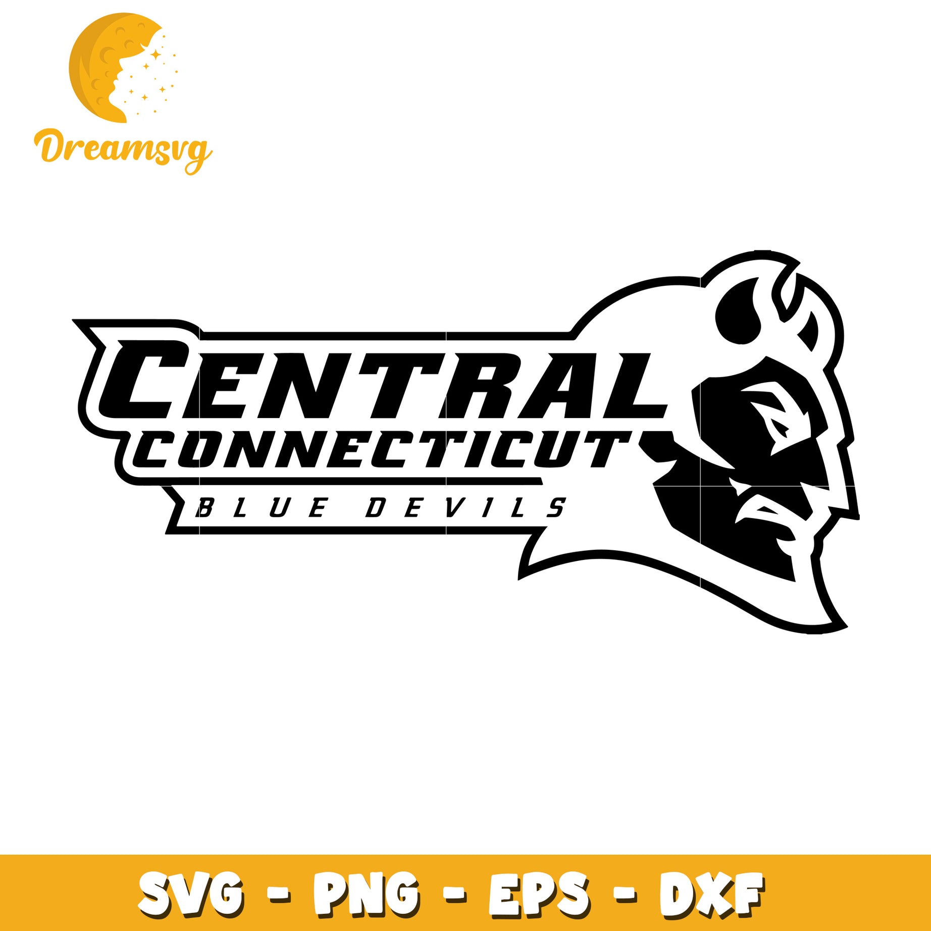 Central Connecticut Blue Devils SVG