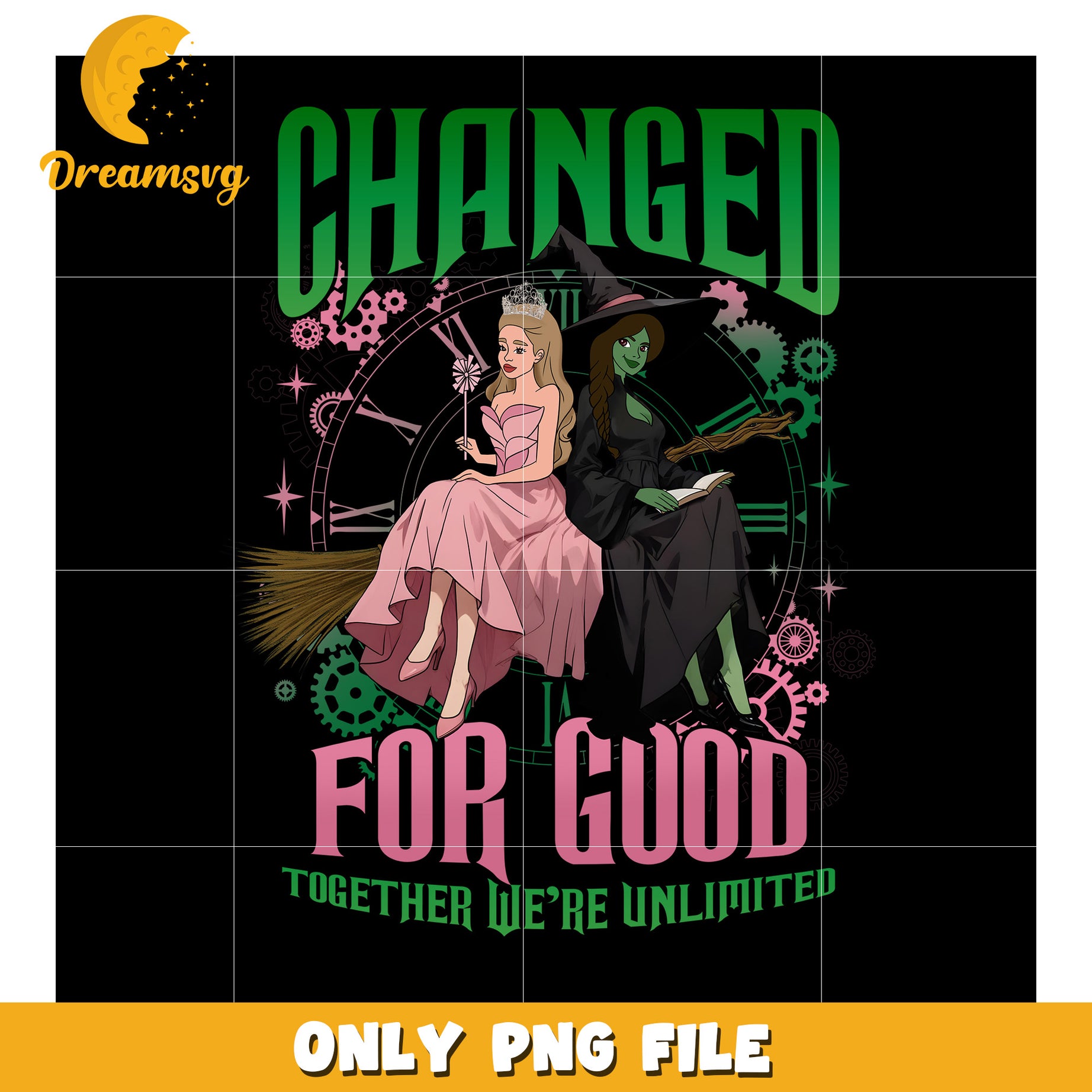 Changed For Good Changed For Good Together png, wicked characters png, wicked new seaso ...