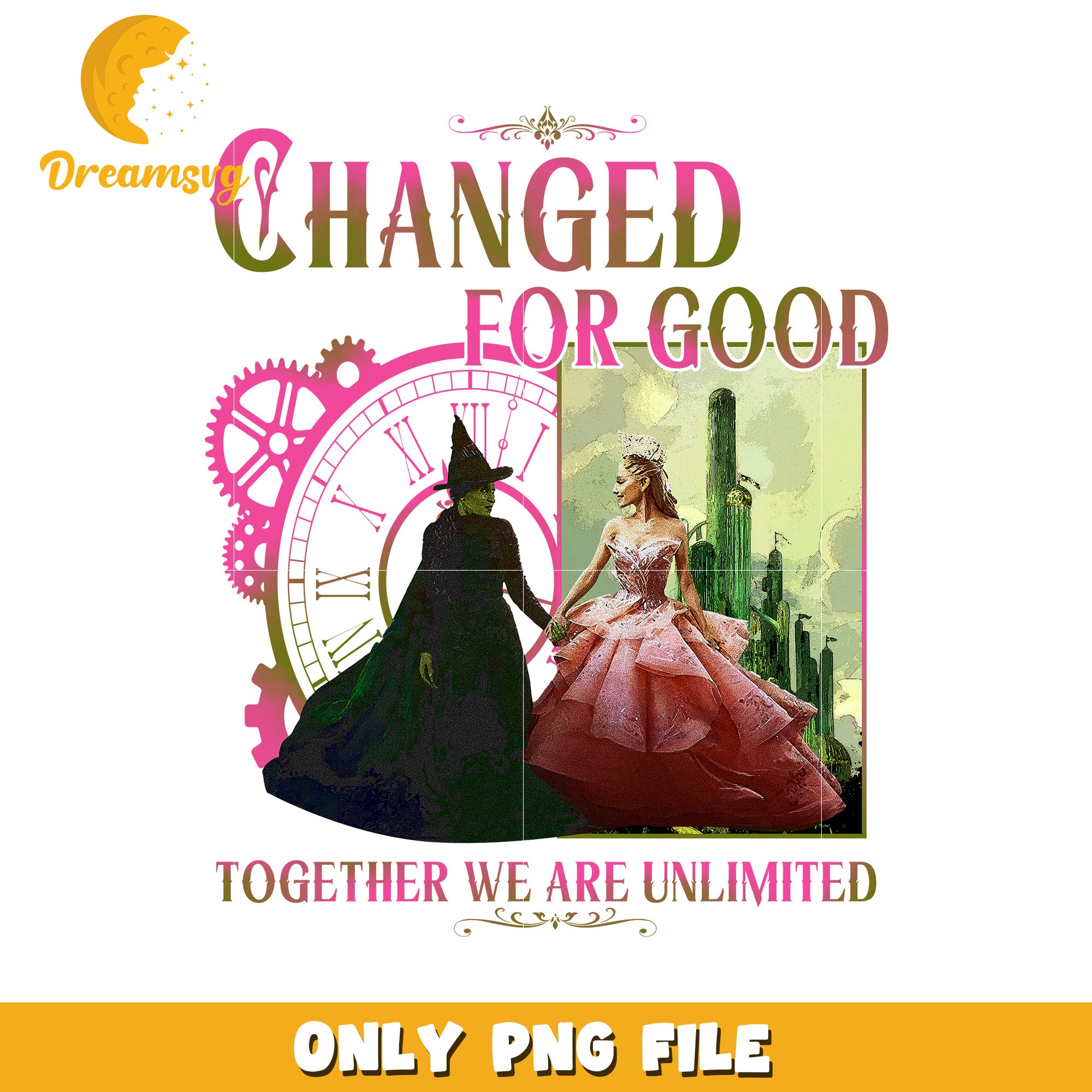 Changed For Good png, wicked characters png, wicked new season png