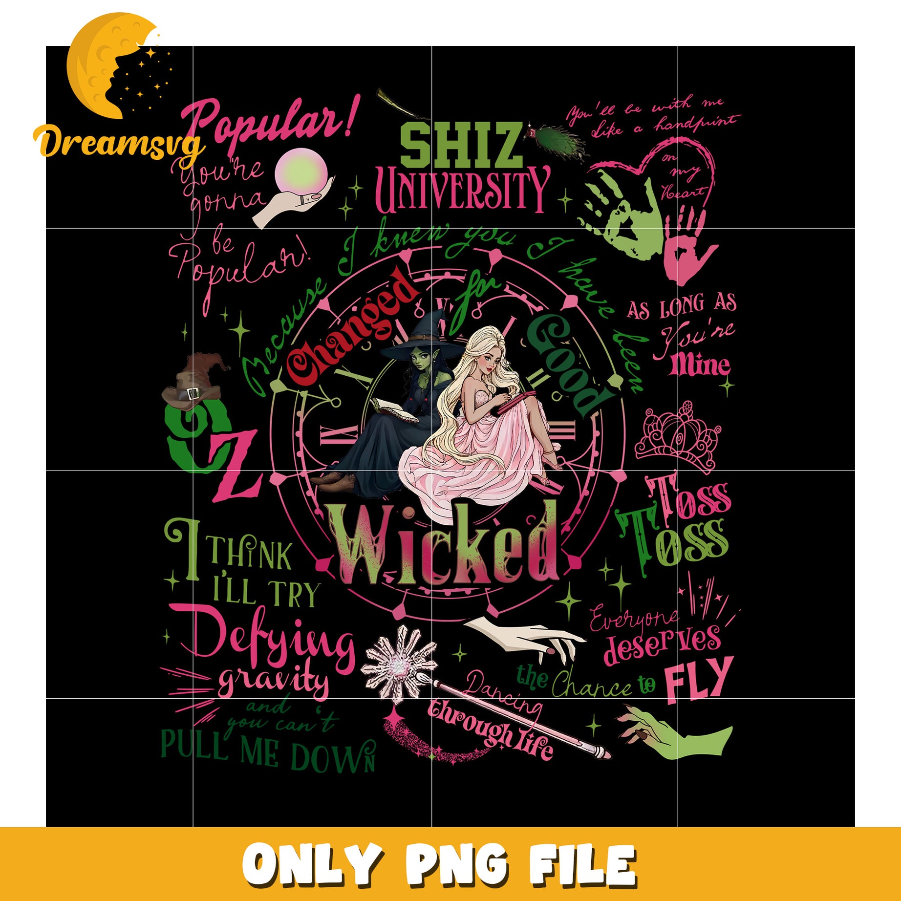 Changed For Good png, wicked ost png, wicked poster png