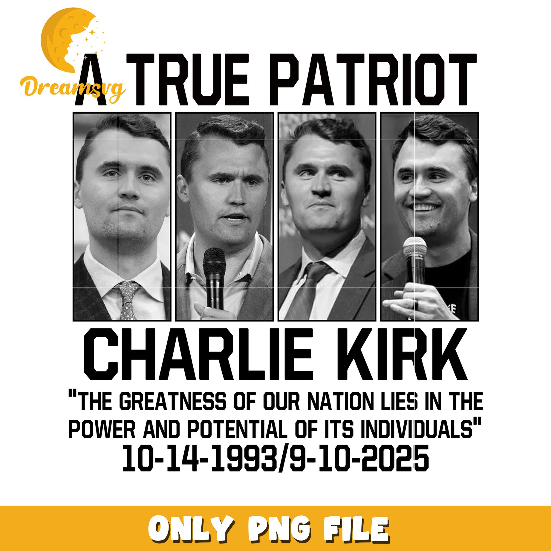 Charlie kirk motivation saying png, charlie kirk cambridge​​ png, ameirca charlie png