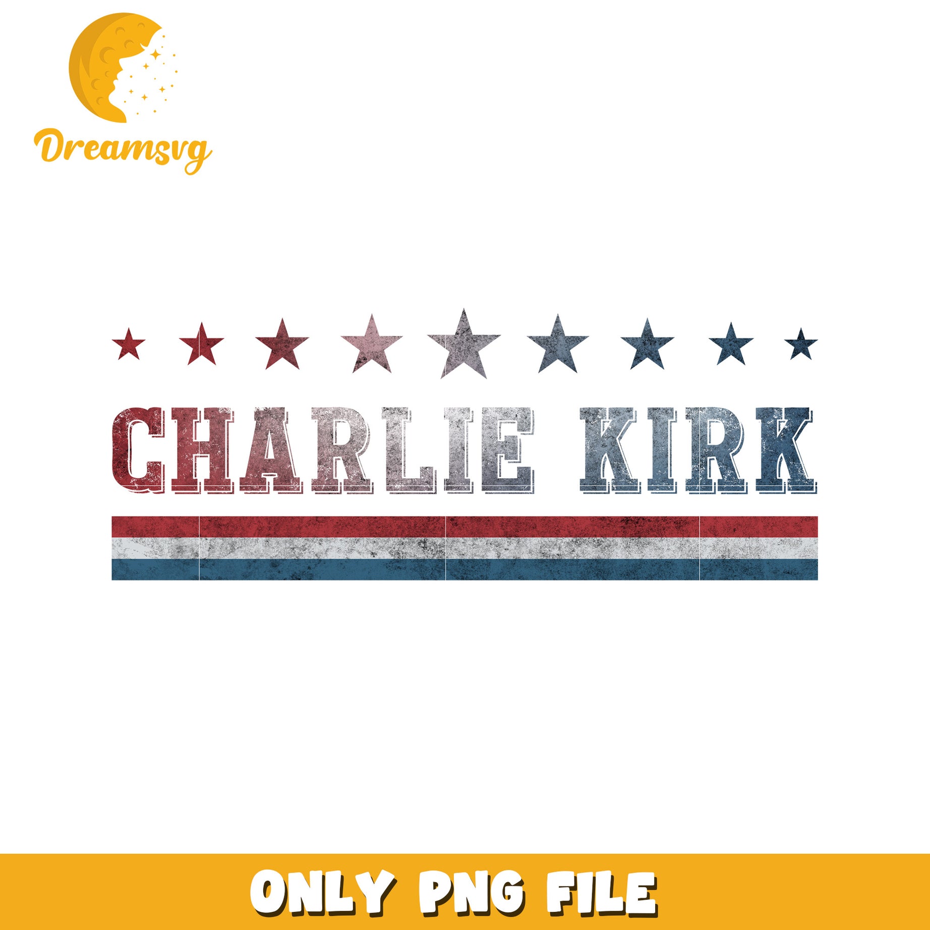 Charlie kirk red white and blue png, charlie kirk flash​​ png, charlie kirk podcast​​ png