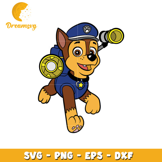 Chase SVG PNG EPS DXF Paw Patrol