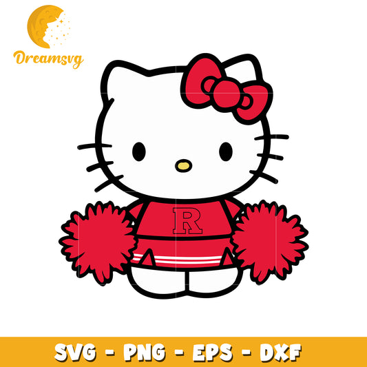 Cheerful Hello Kitty SVG Design for Fun Projects