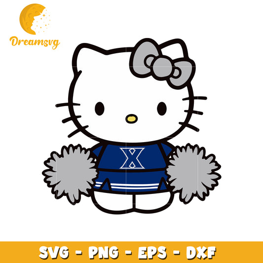 Cheerful Kitty SVG Design for Crafting Projects