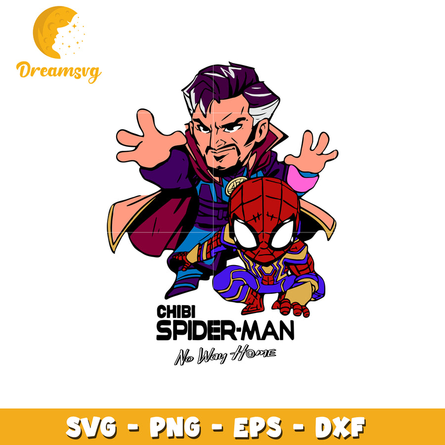 Chibi Spider-Man No Way Home SVG