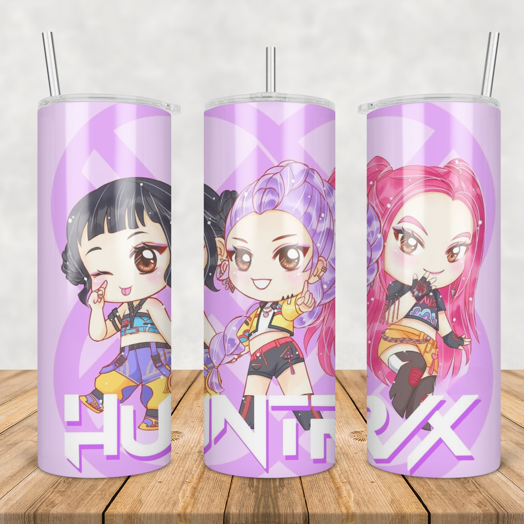 Chibi huntrix girls tumbler png, huntrix girls chibi tumbler png, huntrix chibi tumbler png