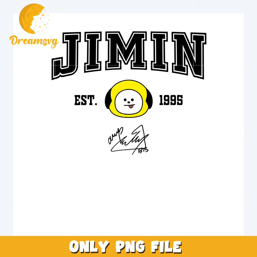 Chimmy est 1996 png, bts bt21 png, kpop band mascot png