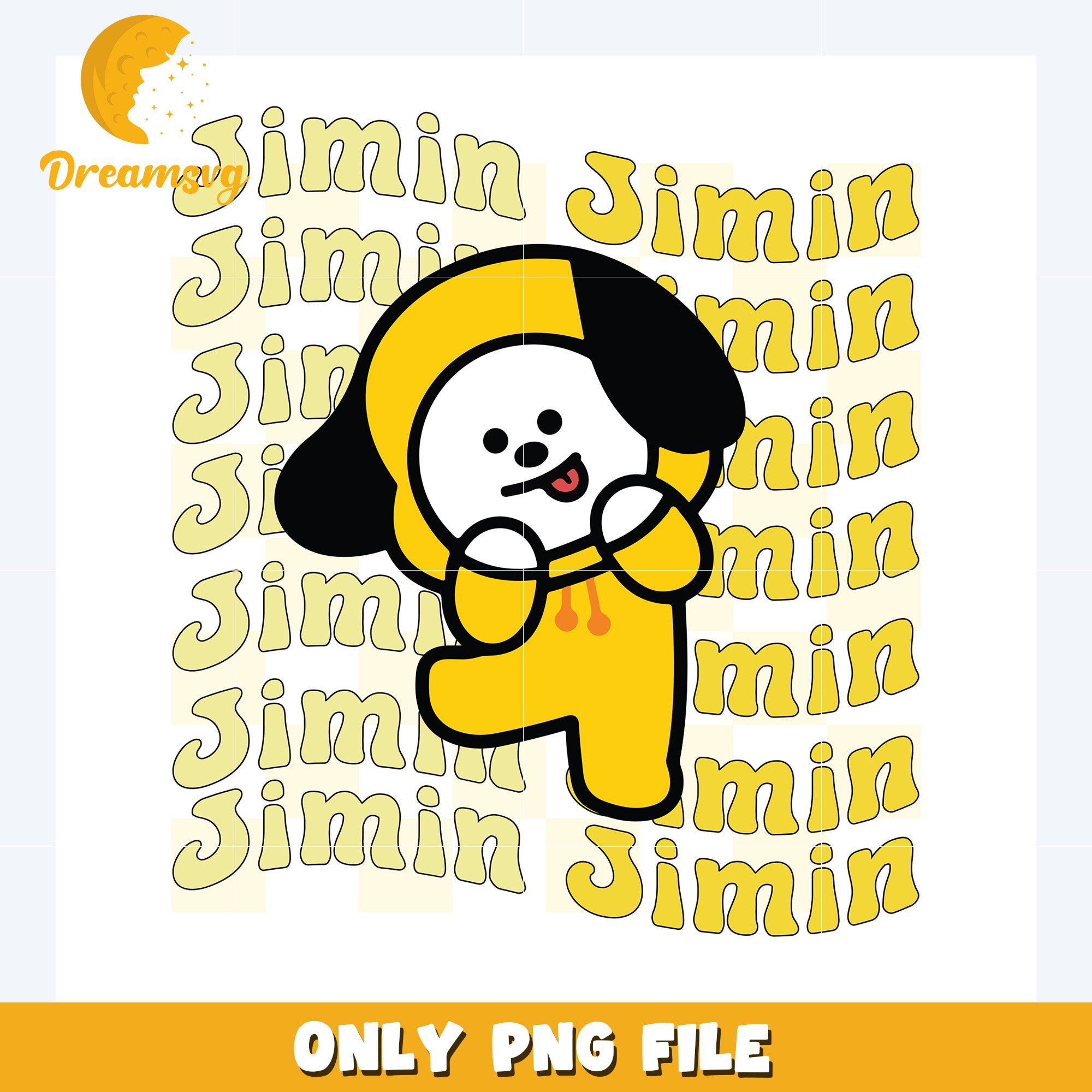Chimmy jimin png, bts bt21 png, kpop band mascot png – DreamSVG Store