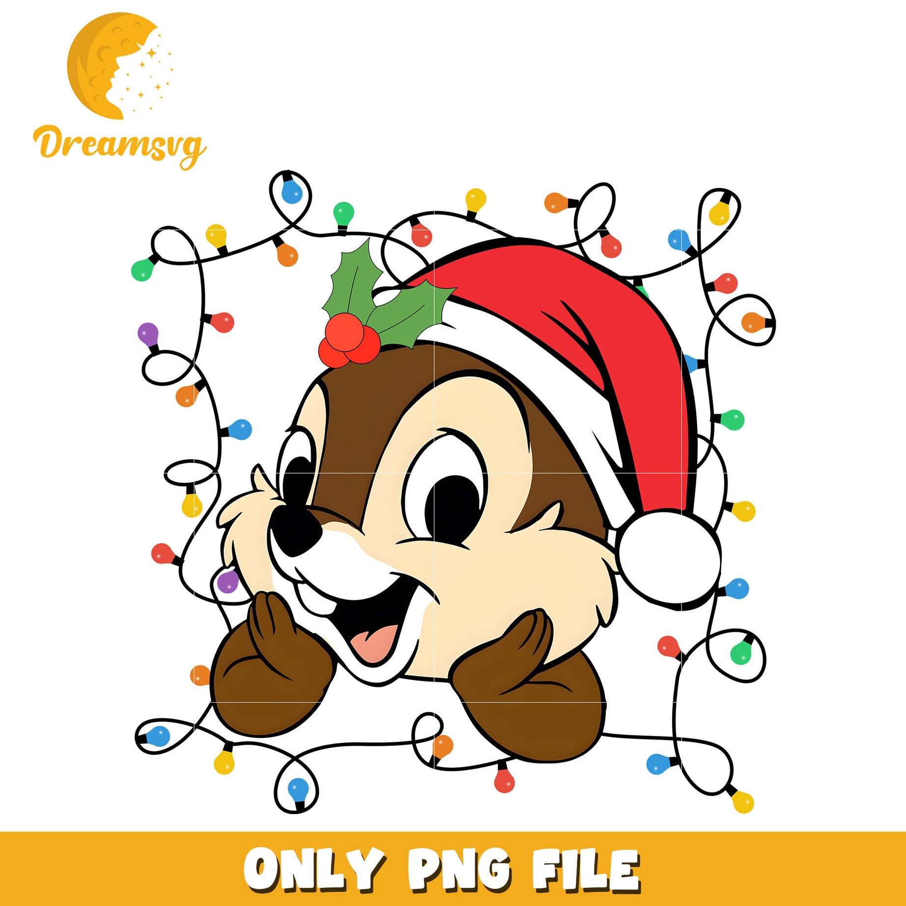 Chip and dale double christmas png, chip rescue rangers png