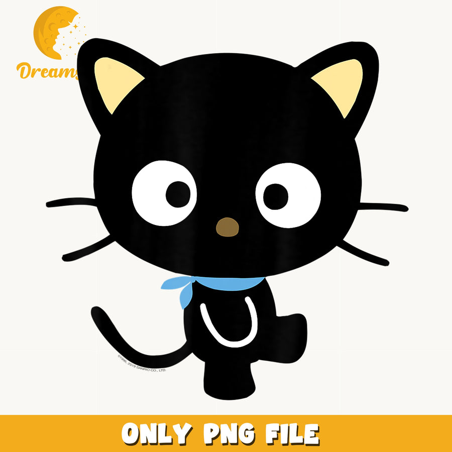Chococat Sanrio PNG, Cute Black Cat Design, Sanrio PNG
