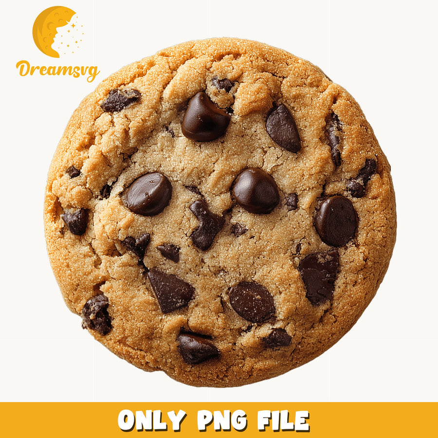 Chocolate Chip Cookie Clipart PNG, Baking Sweet Treat, Food PNG