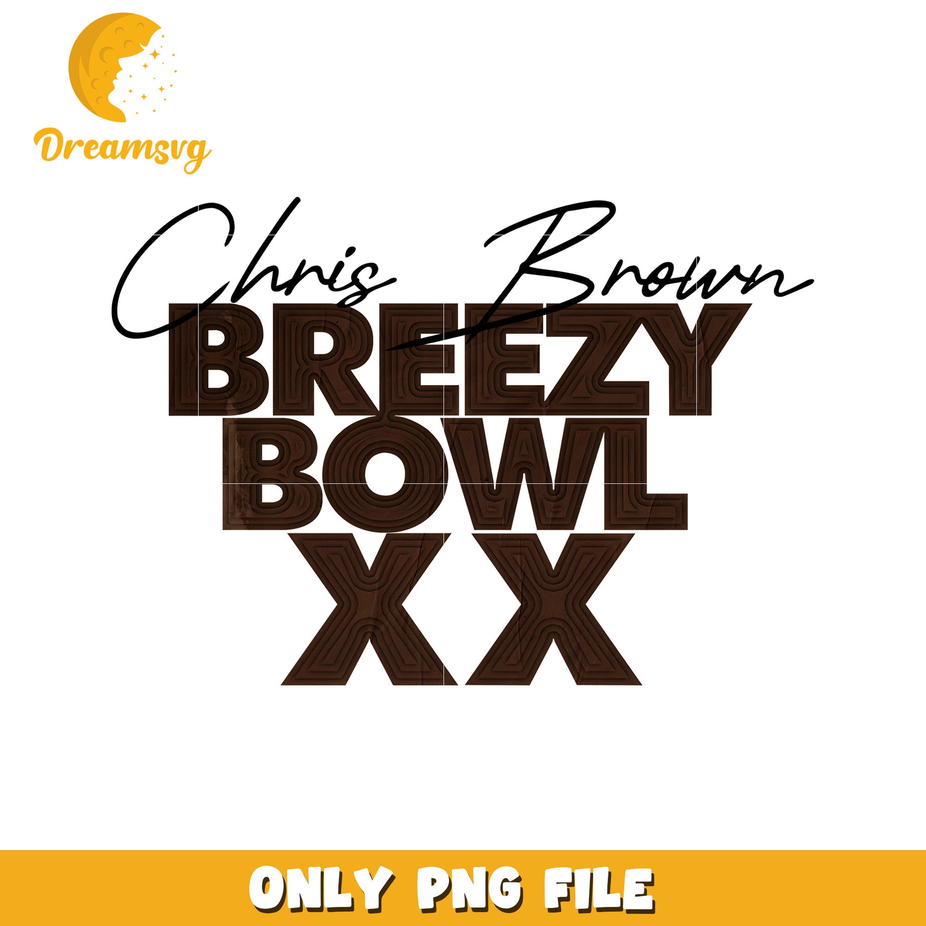 Christ brown breezy bowl xx png, chris brown tour png, breezy bowl xx design png
