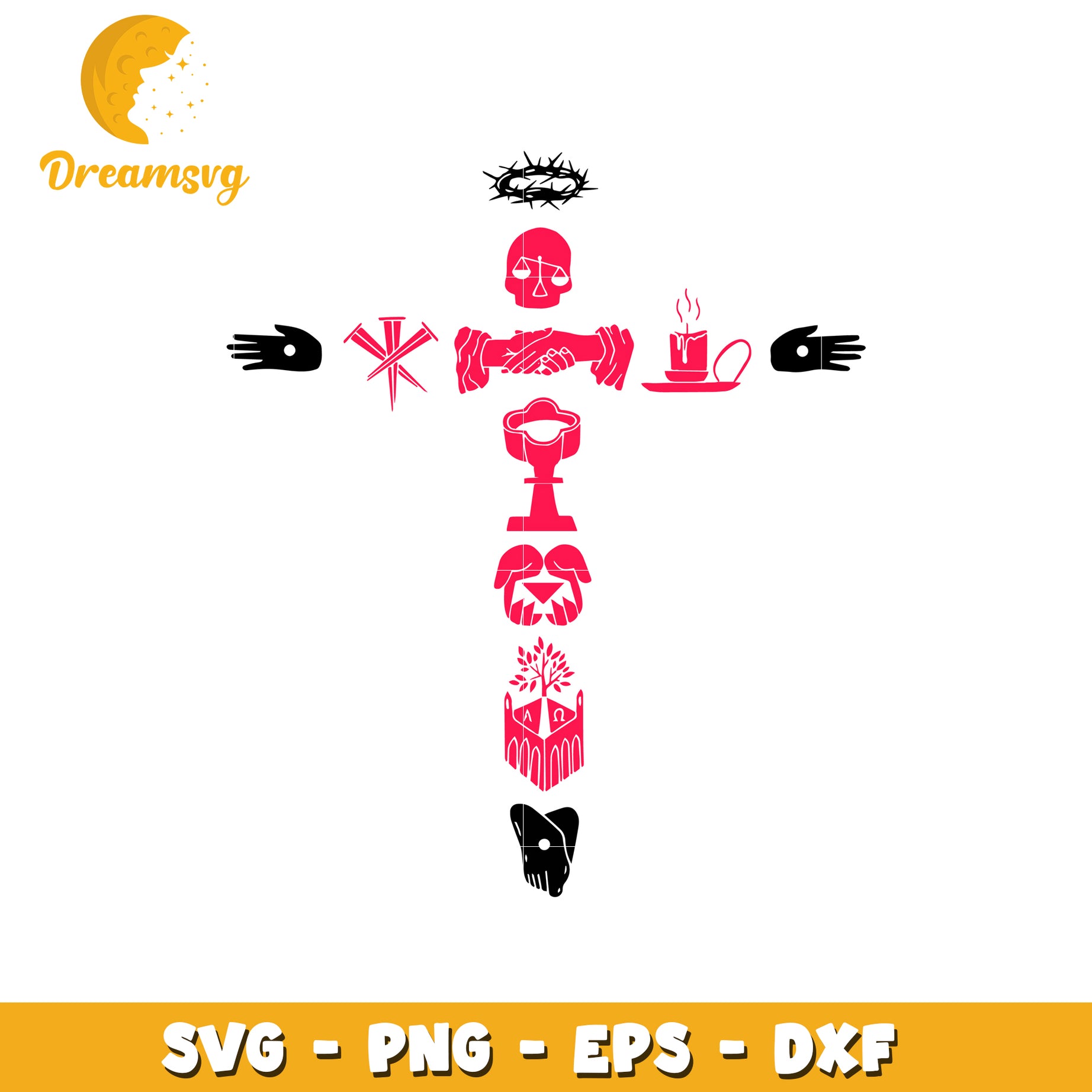 Christian cross symbols svg, christian cross svg, cross svg