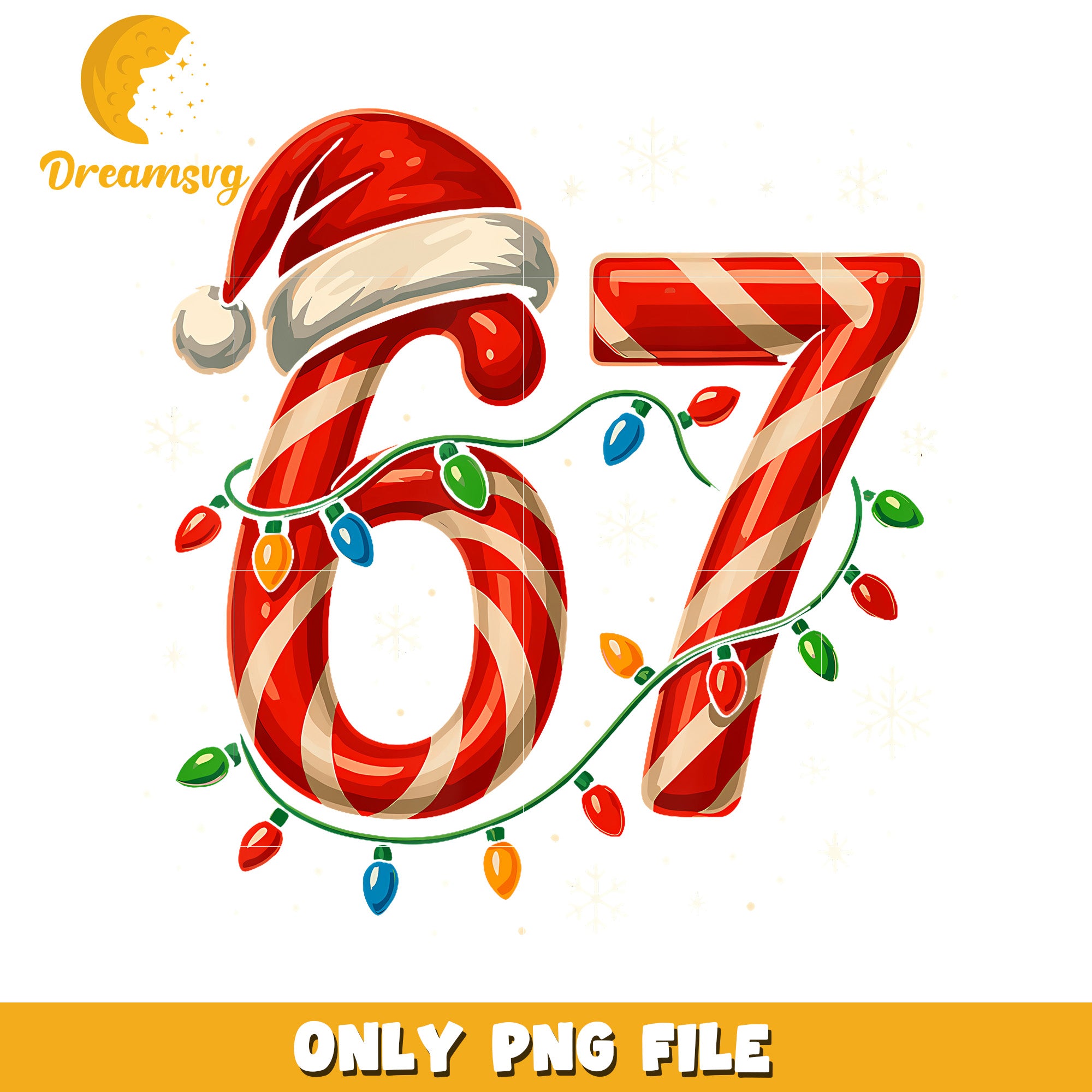 Christmas 67 candy cane png, funny christmas png, trending quotes png