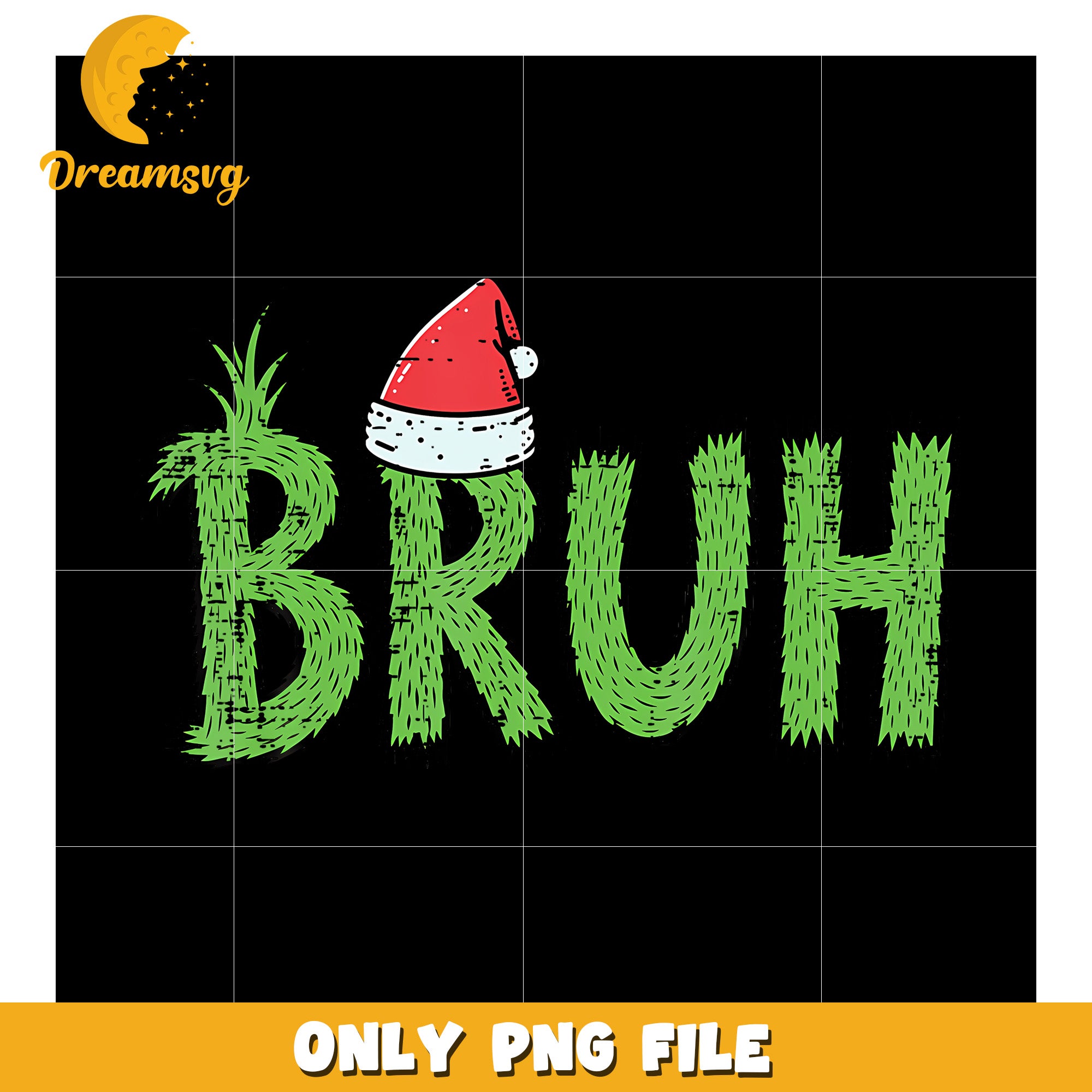 Christmas Bruh Santa Hat Funny png, gen z memes png, funny holidays png