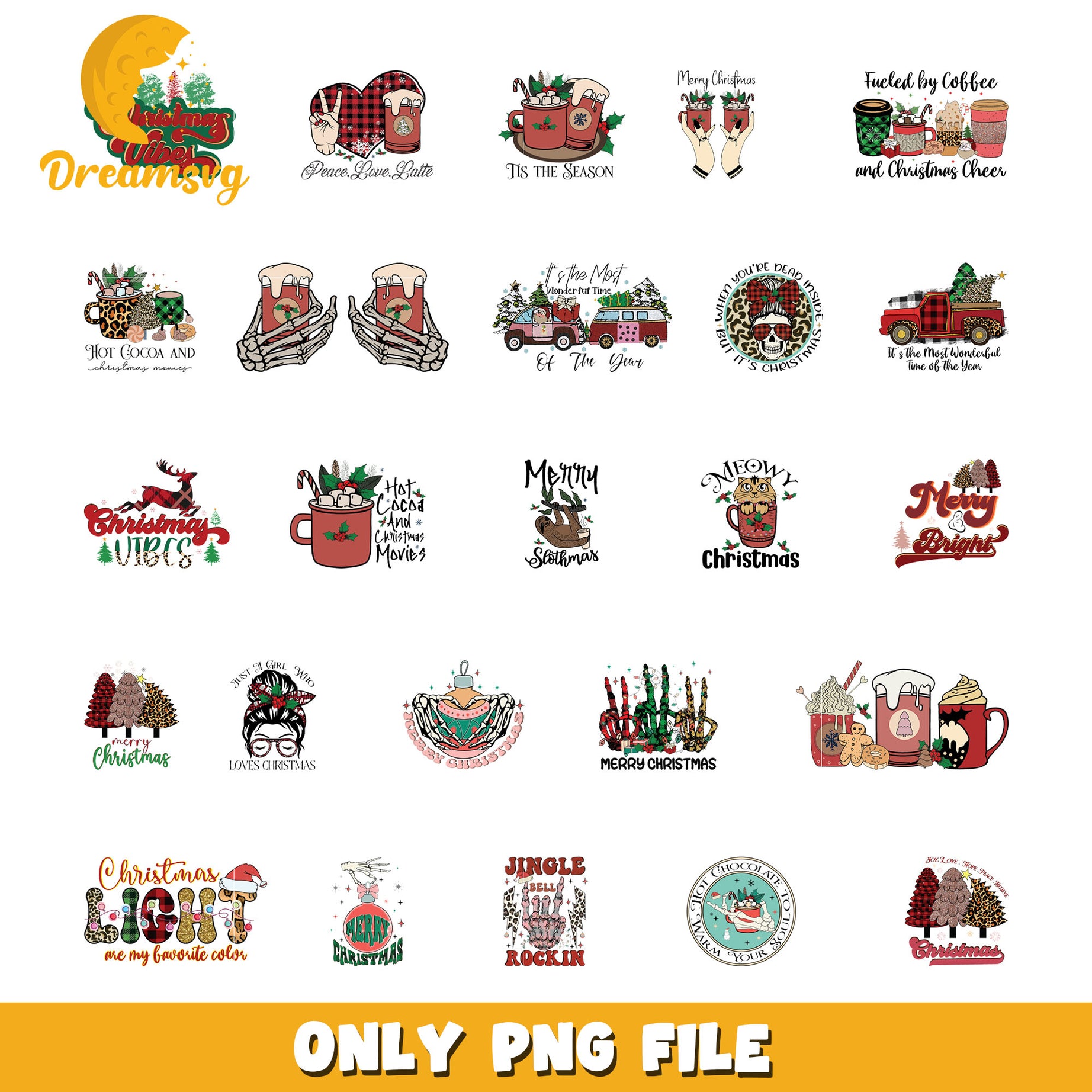 Merry christmas buffalo plaid bundle png, tis the season png