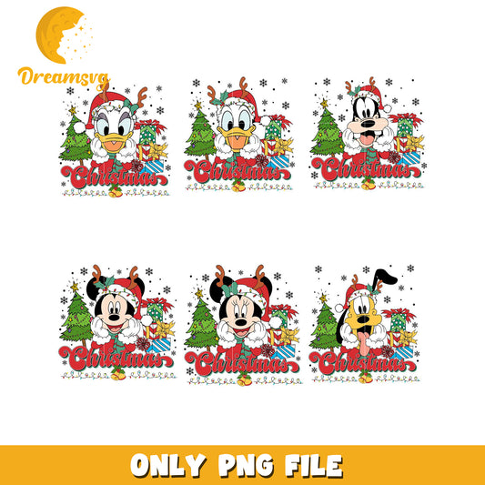 Christmas Character PNG Bundle Cute Holiday Designs