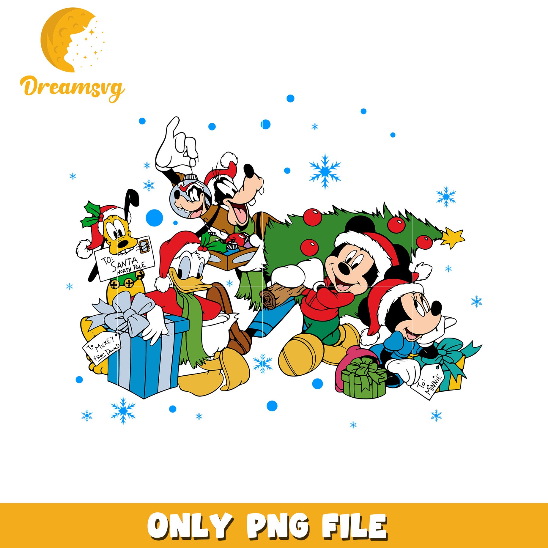 Christmas Disney PNG Download