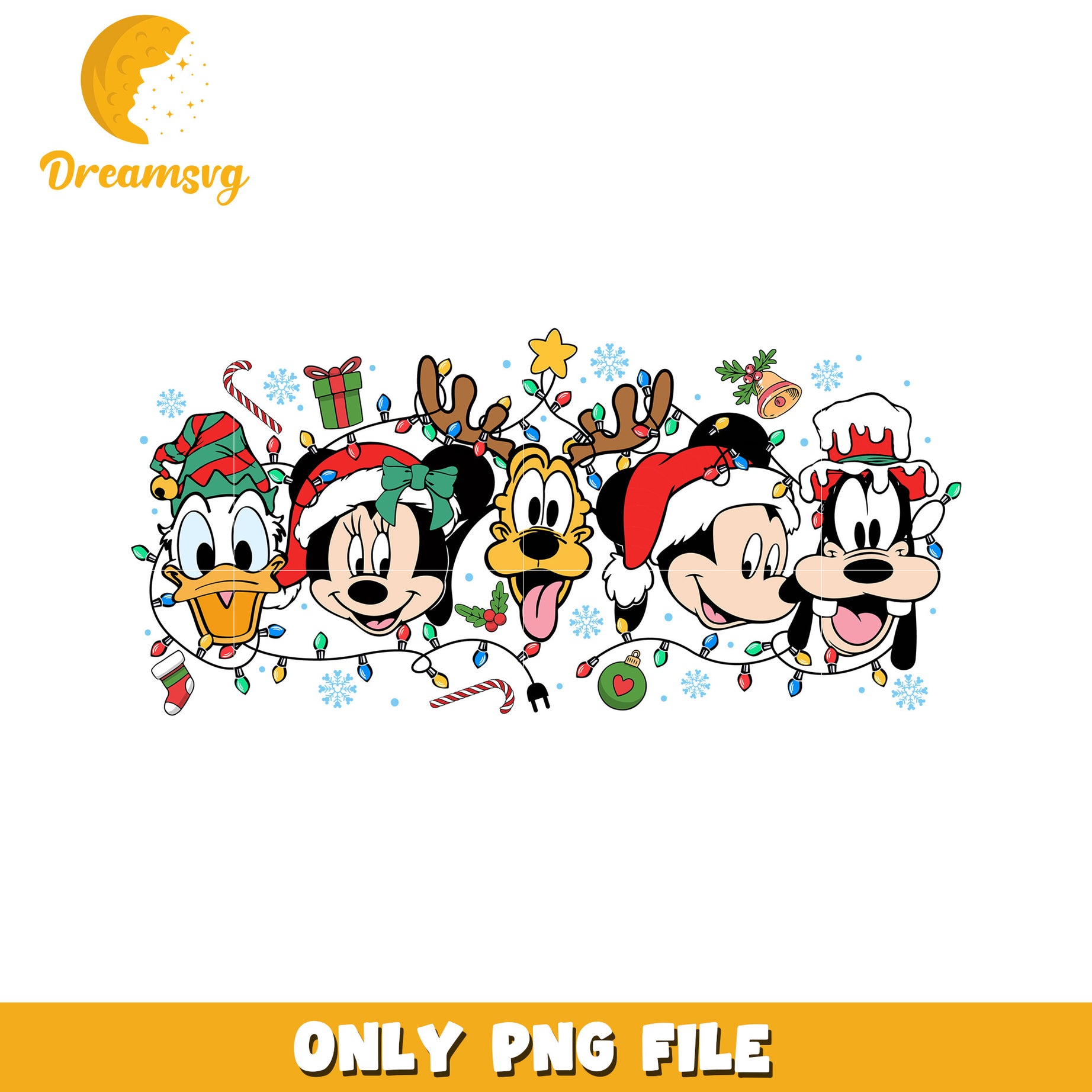 Christmas Disney PNG Image