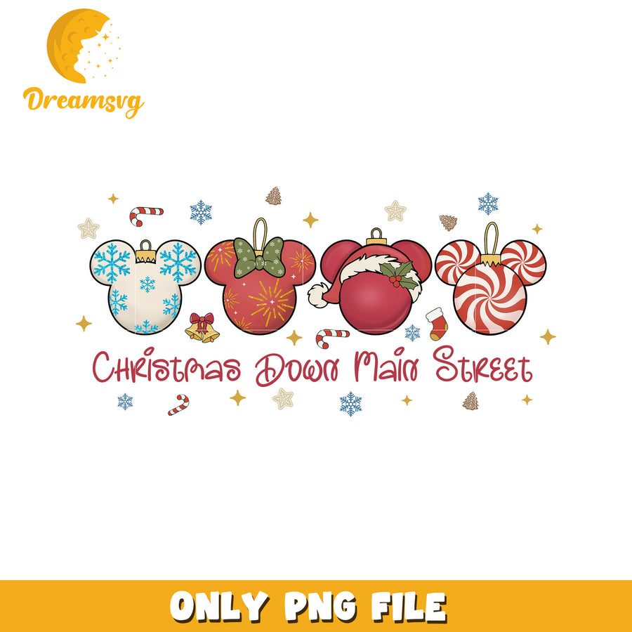 Christmas Down Main Street png, last christmas​ png, christmas story​ png