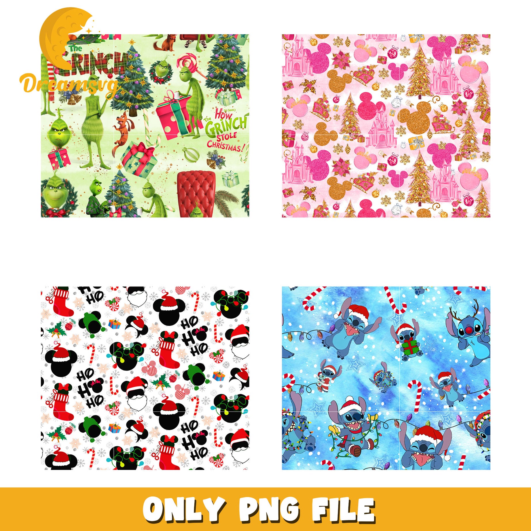 Disney grinch christmas tumbler design bundle png, design christmas png