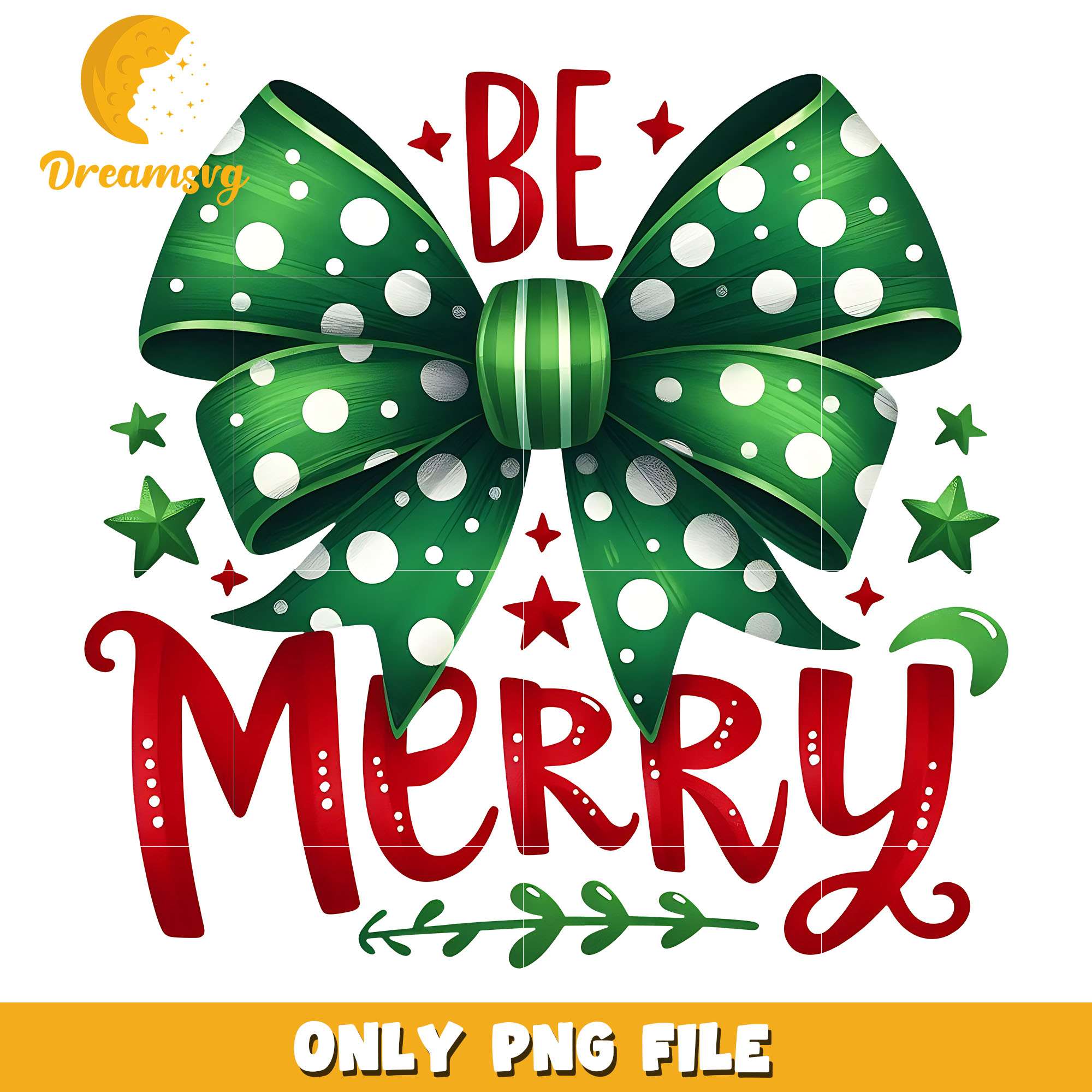 Christmas bow be merry png, christmas bow png, christmas png