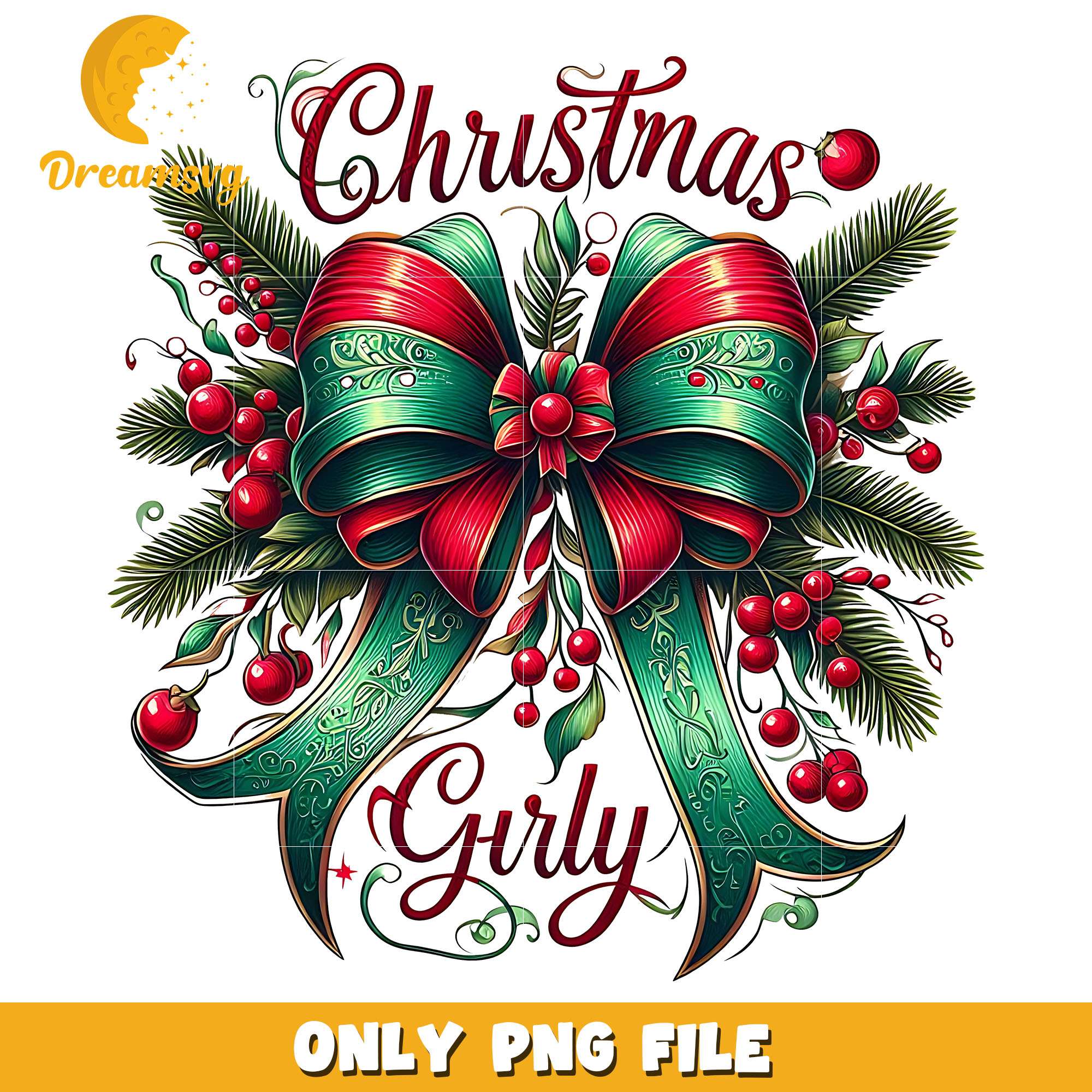 Christmas girly retro vintage png, vintage png, christmas png