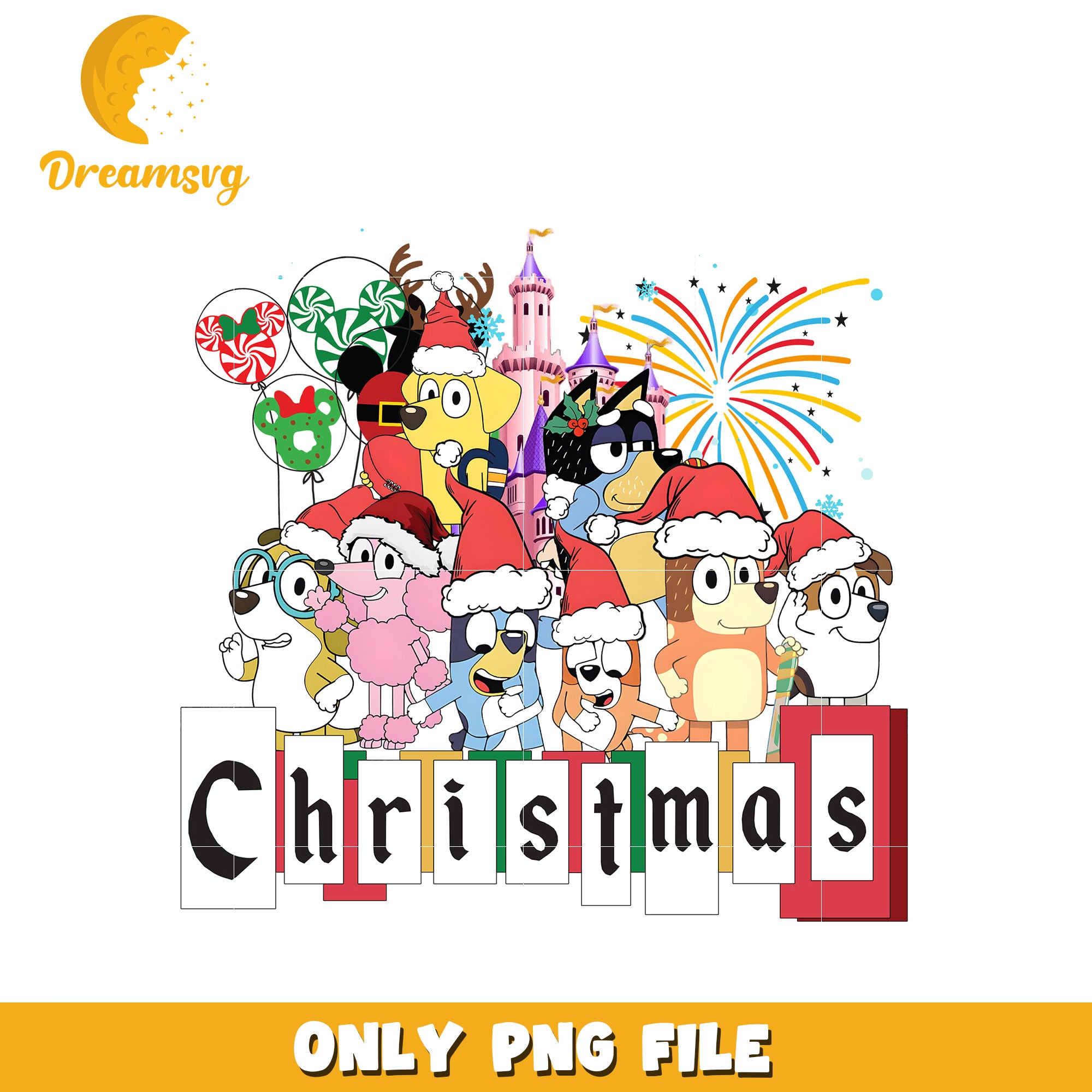 Christmas bluey characters png, bluey characters png, bluey toys png