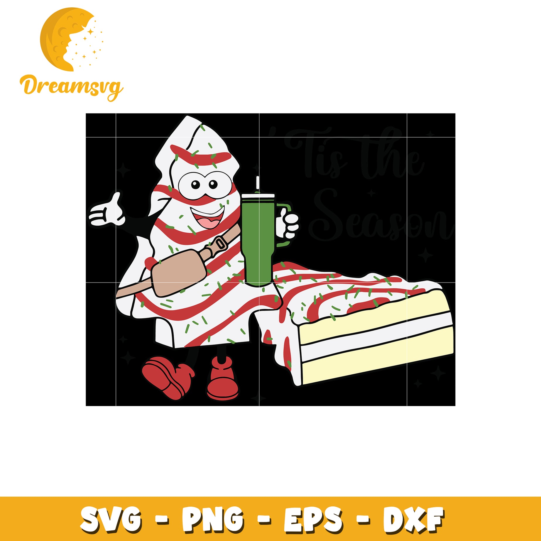 Christmas candy cane cake design svg, christmas svg, candy cane svg
