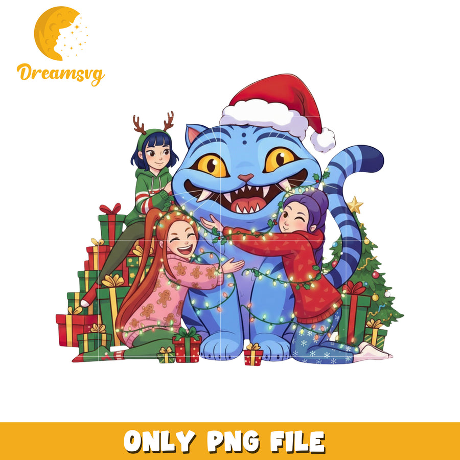 Christmas derpy design png, christmas sweater​ png, korean cartoon png