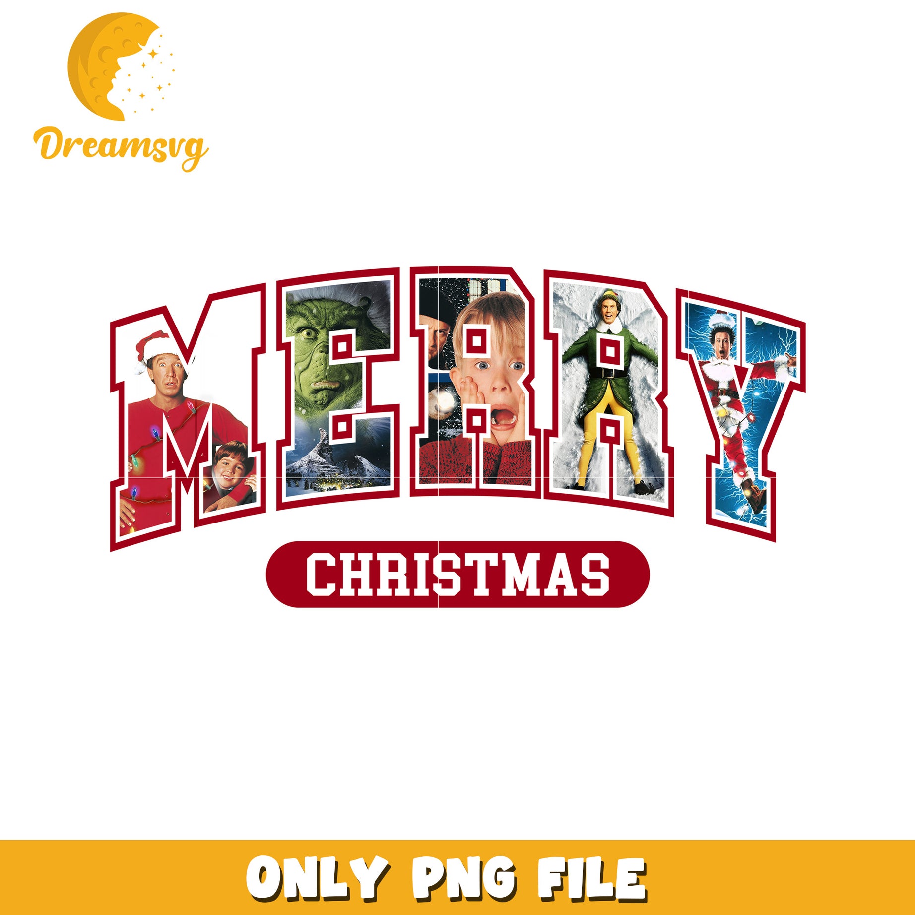 Christmas merry movies png, holiday cheer png, disney festive png