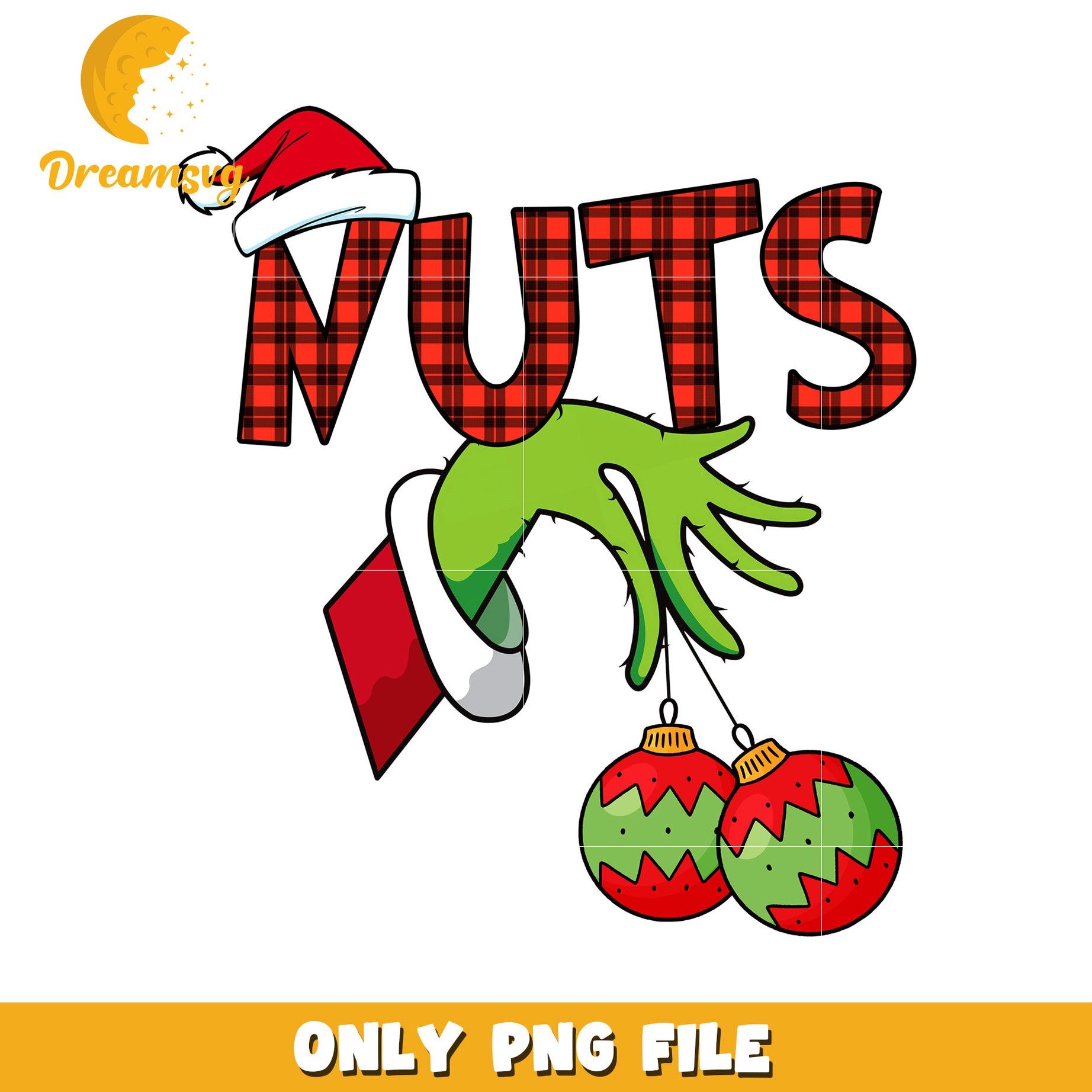 Christmas nuts png, grinch toys png, grinch designs png