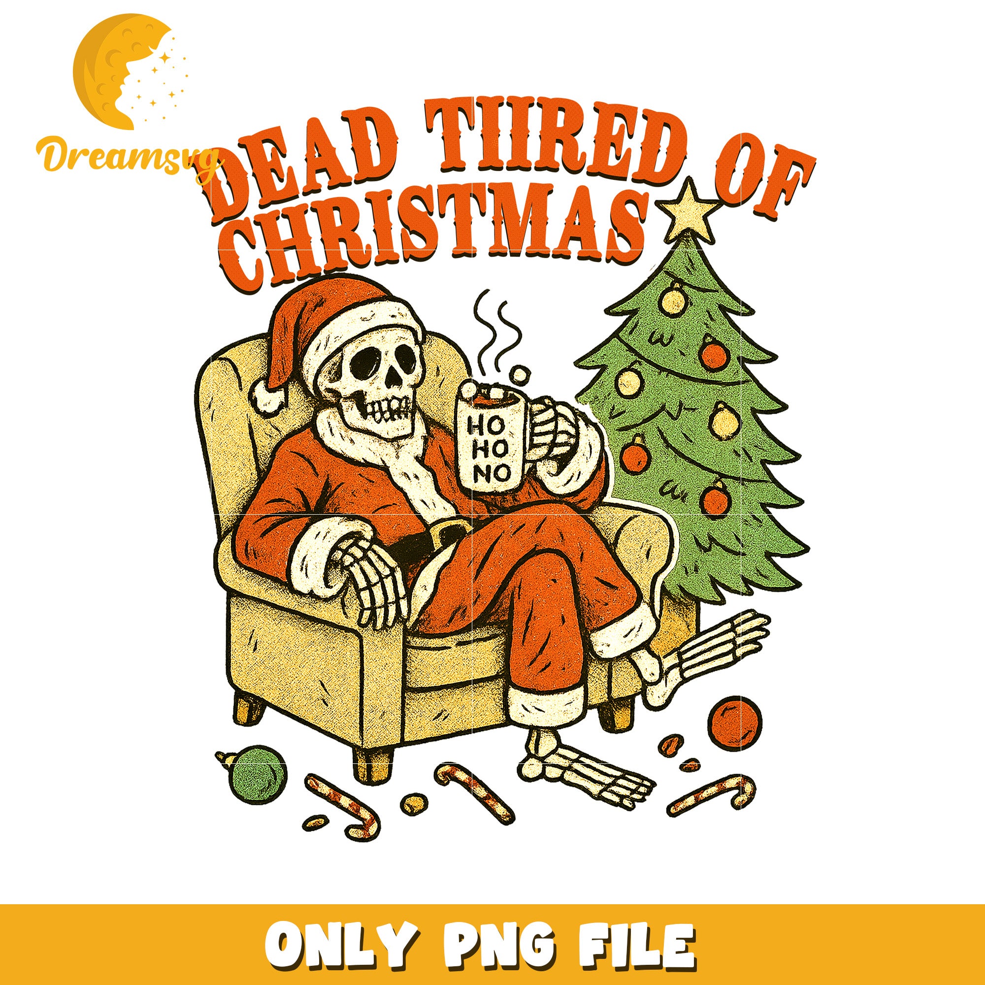 Christmas skeleton png, christmas pajamas​ png, winter png