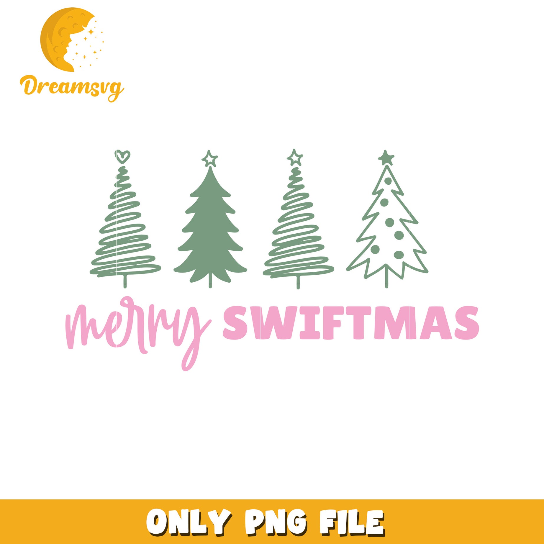 Christmas tree farm merry swiftmas png, christmas tree png