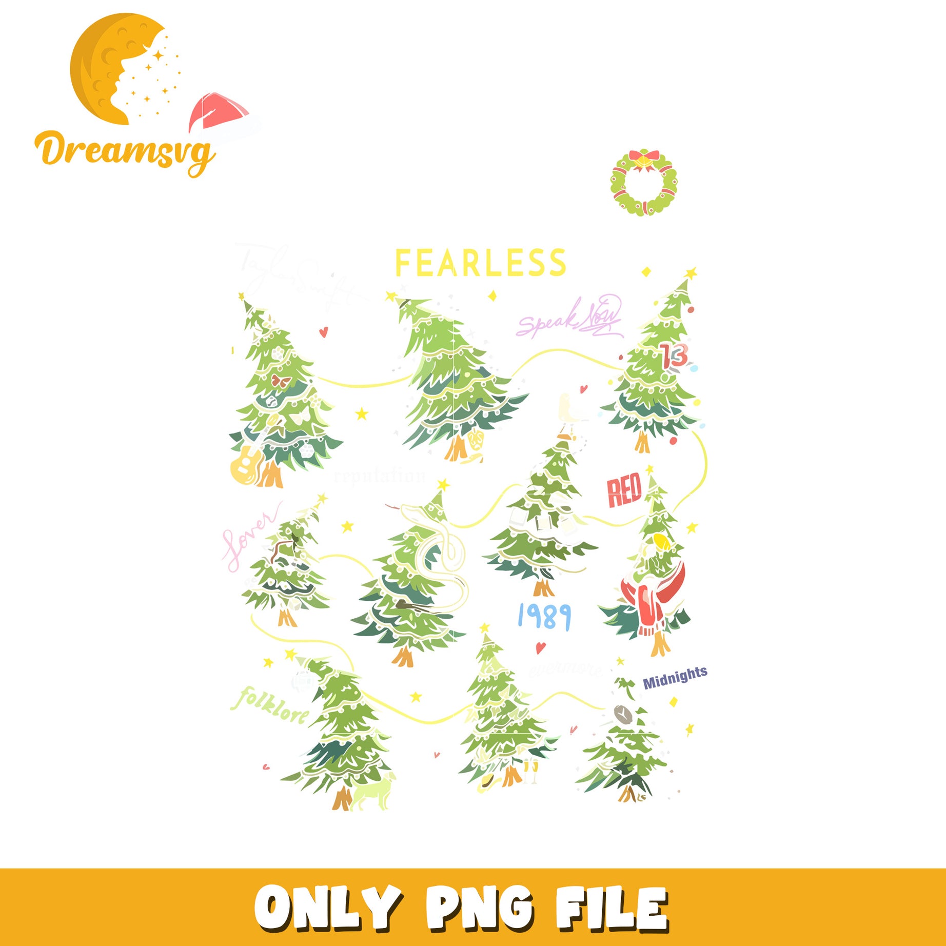 Christmas tree the era tour png, the eras tour png, christmas  tree png