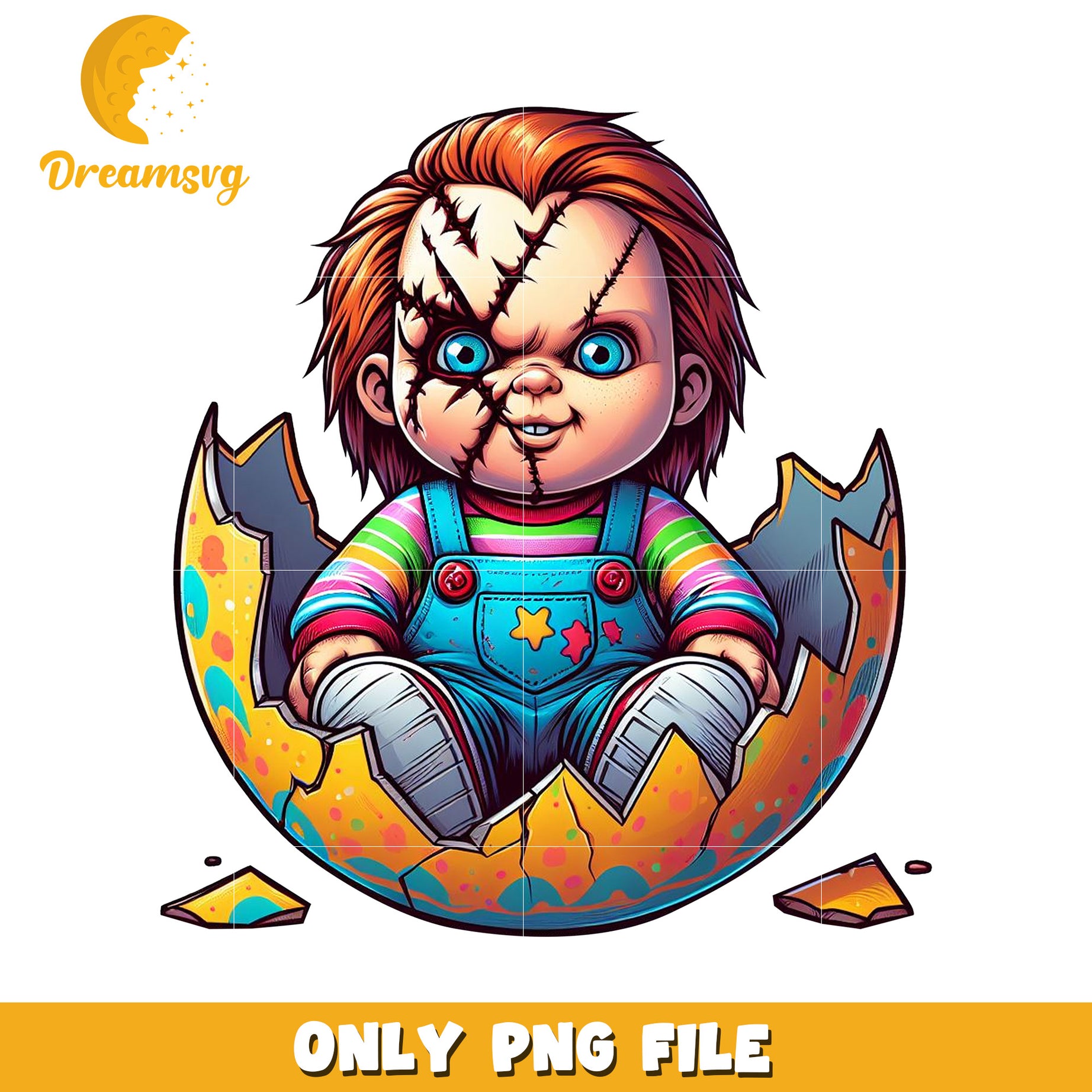 Chucky Easter Egg PNG Download