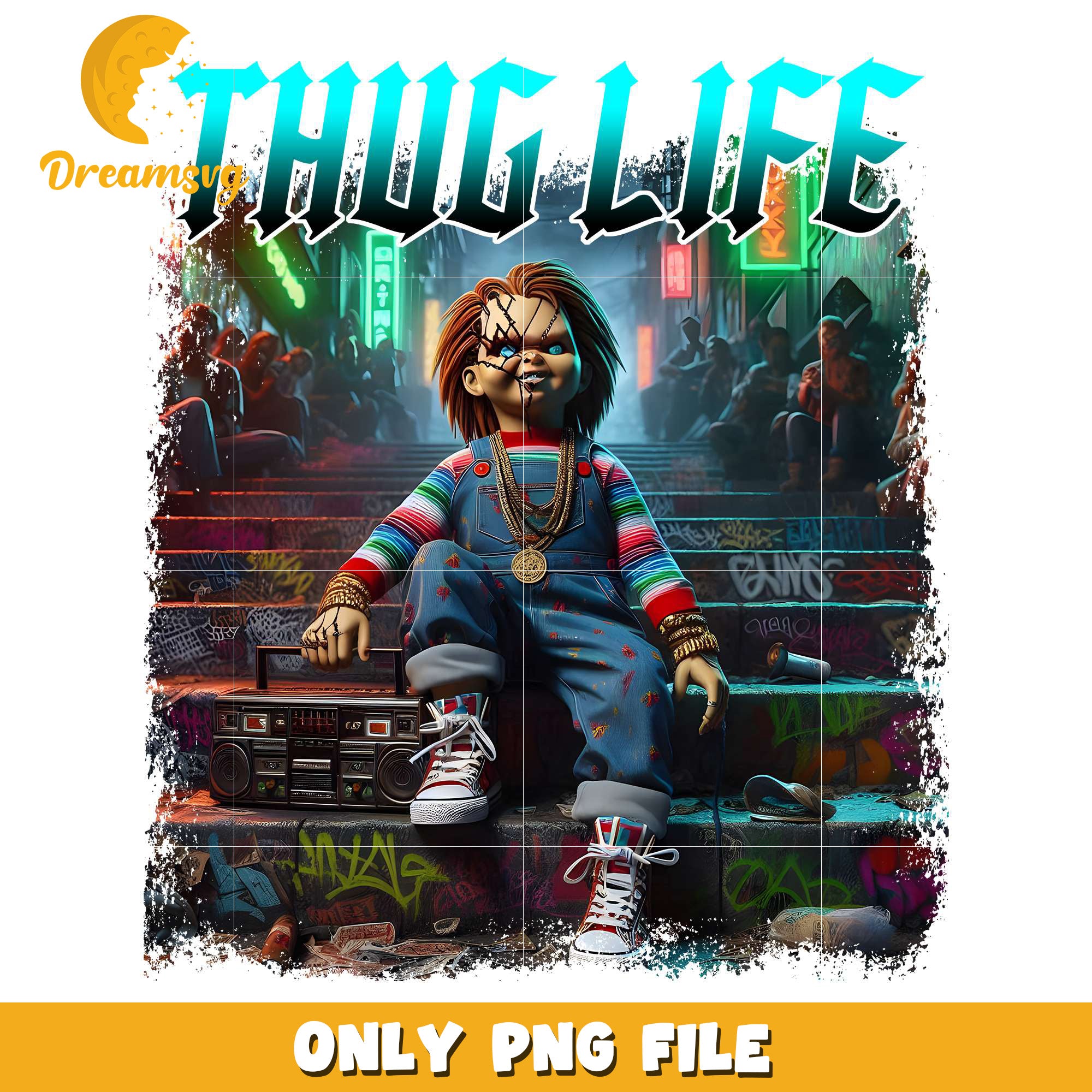 Chukcy thug life png, halloween costumes png, spirit halloween​ png